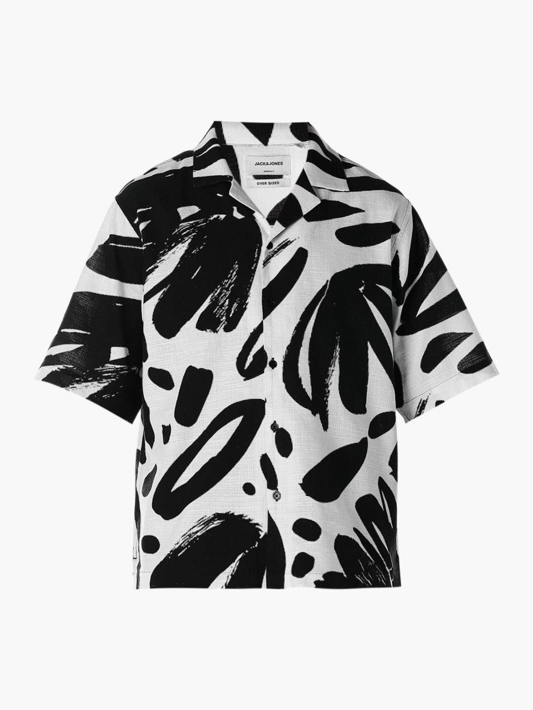 Monotone Printed Cotton Shirt