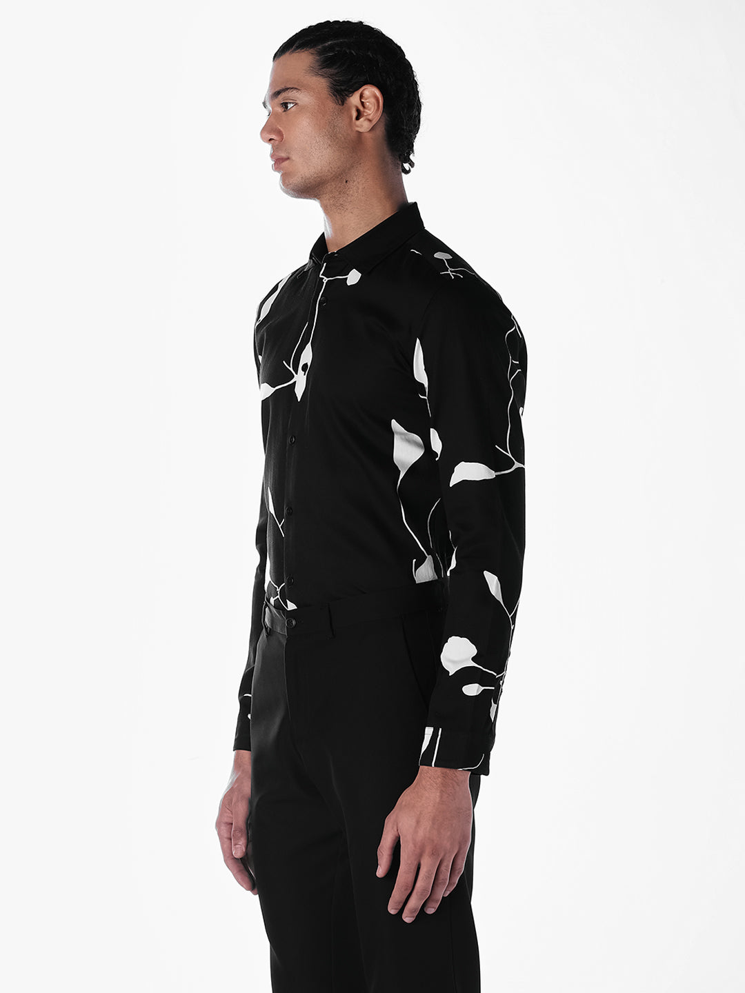 Printed Cotton Slim Fit Shirt