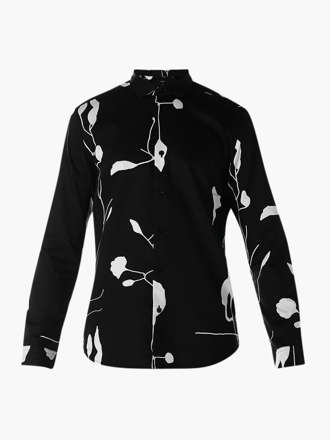 Printed Cotton Slim Fit Shirt