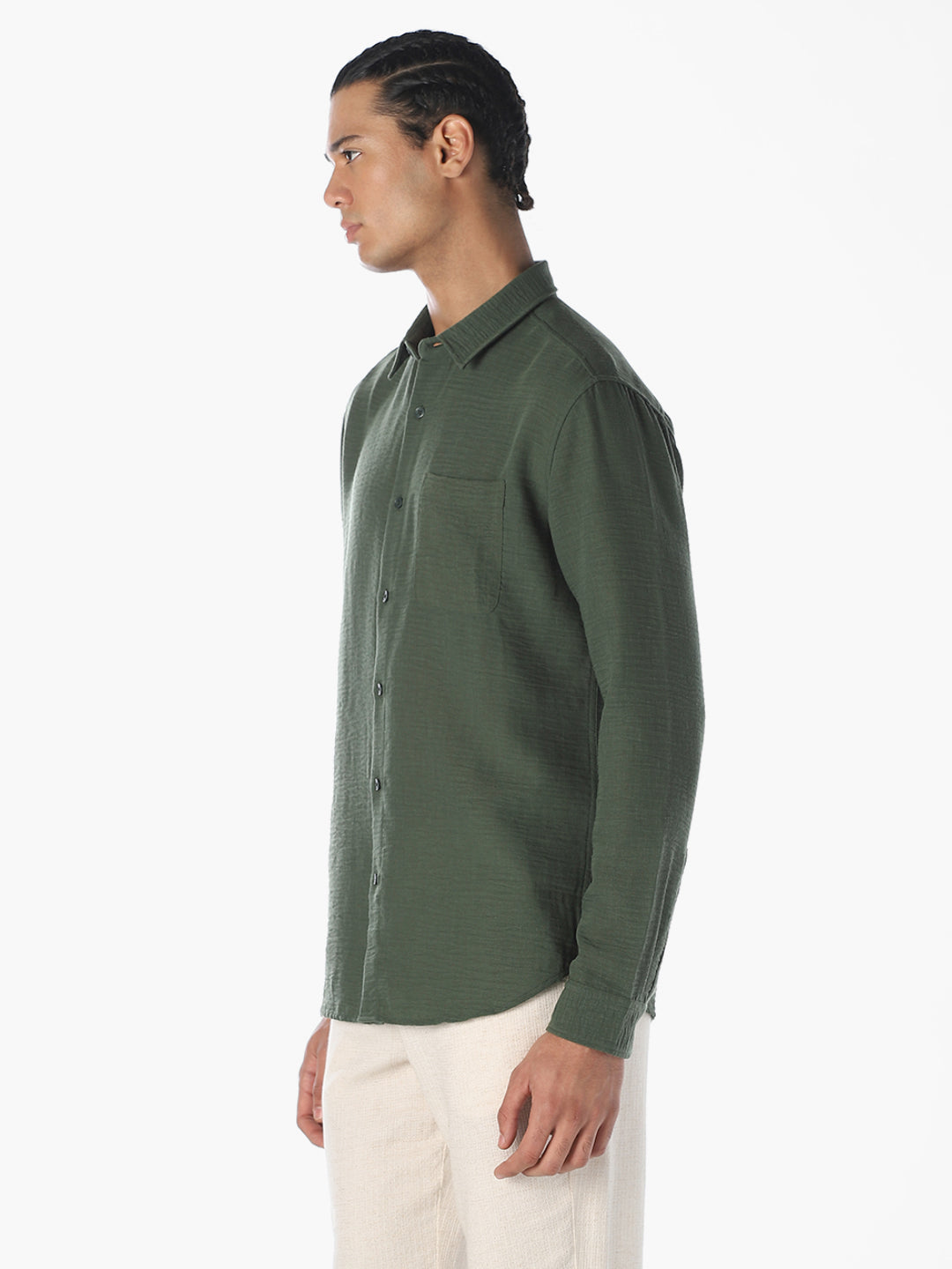 Regular Fit Full Sleeves Shirt