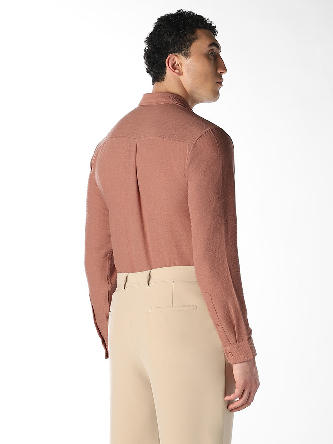 Plain Weave Regular Fit Shirt
