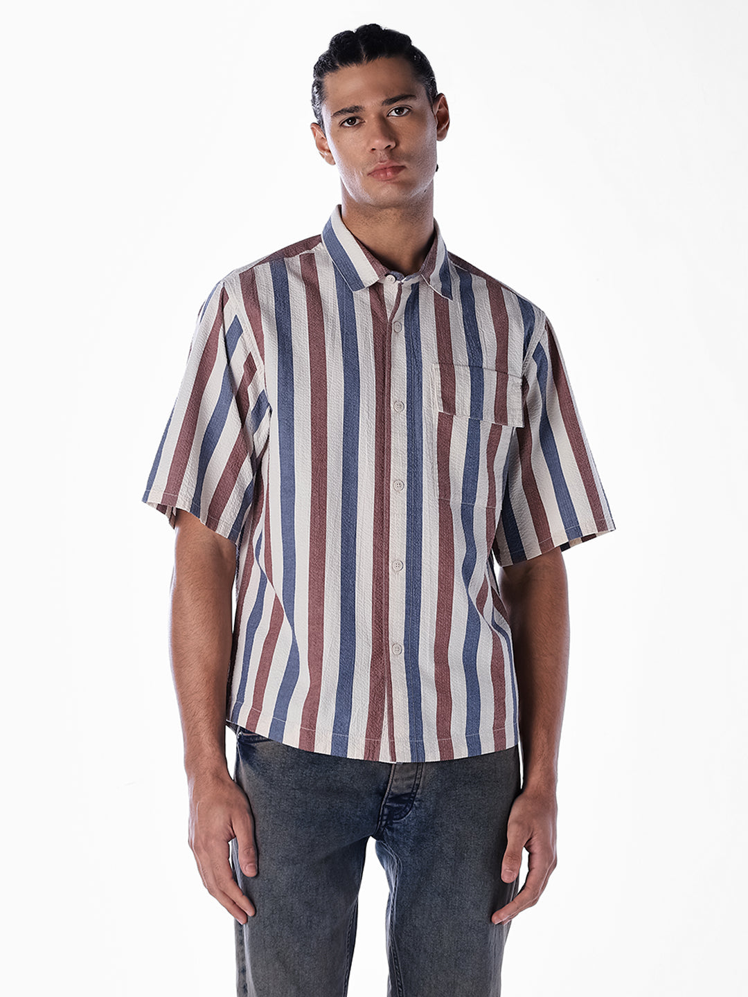 Striped Oversized Shirt