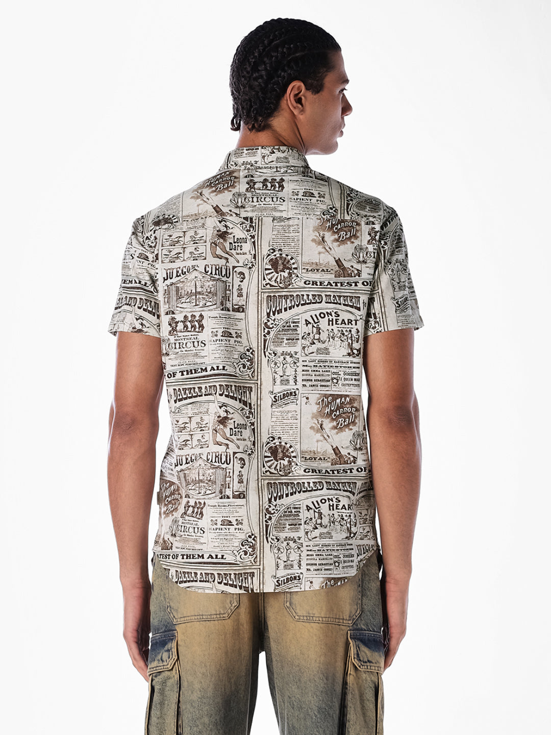 Off-White Newspaper Print Shirt