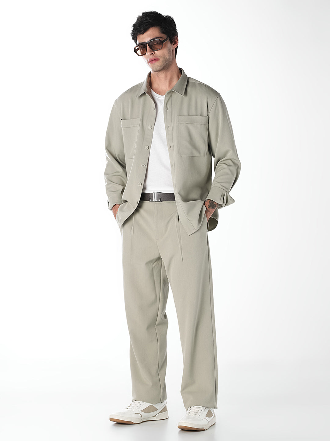 Loose Fit Cotton Pants