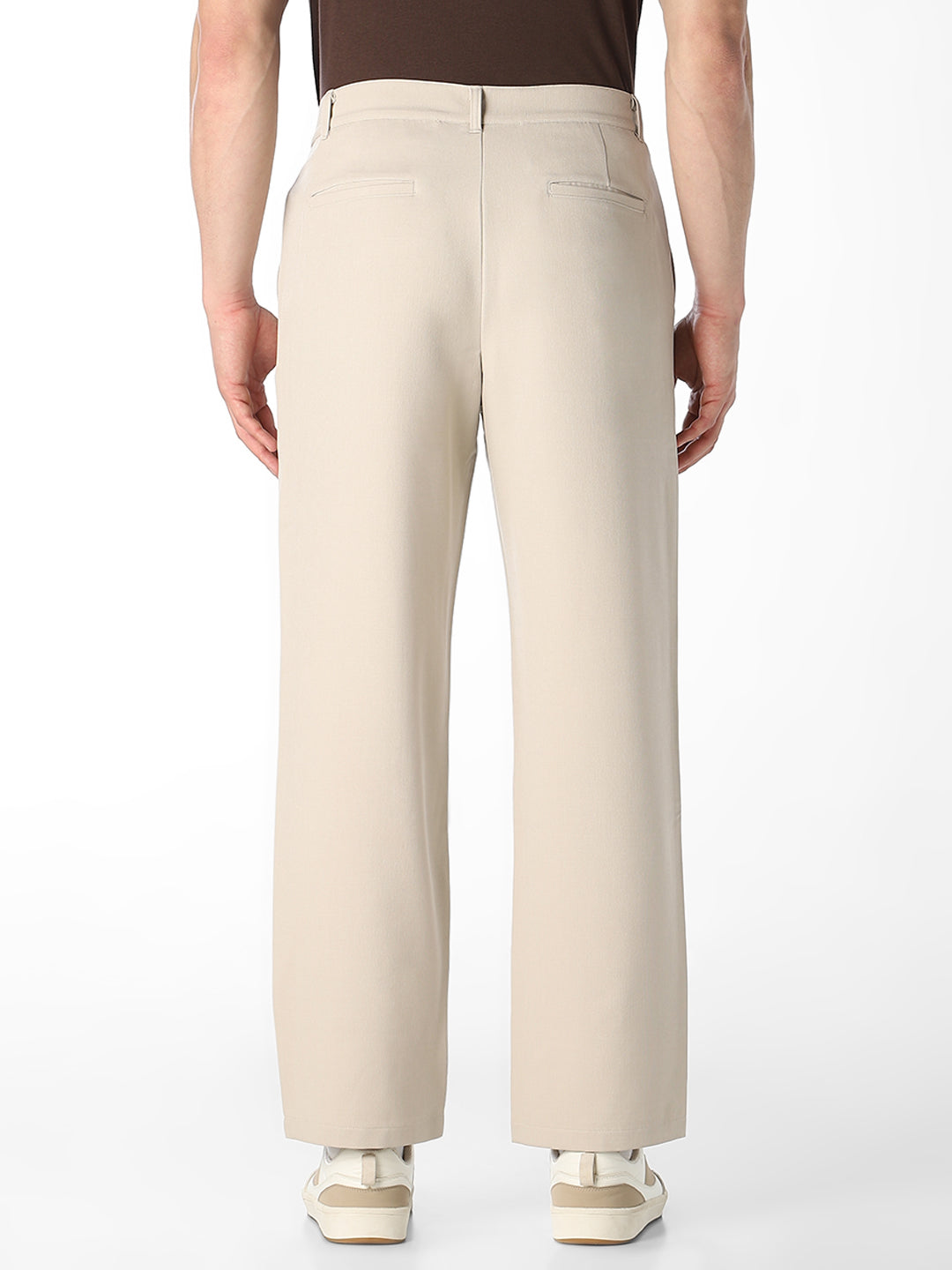 Loose Fit Pleated Pants