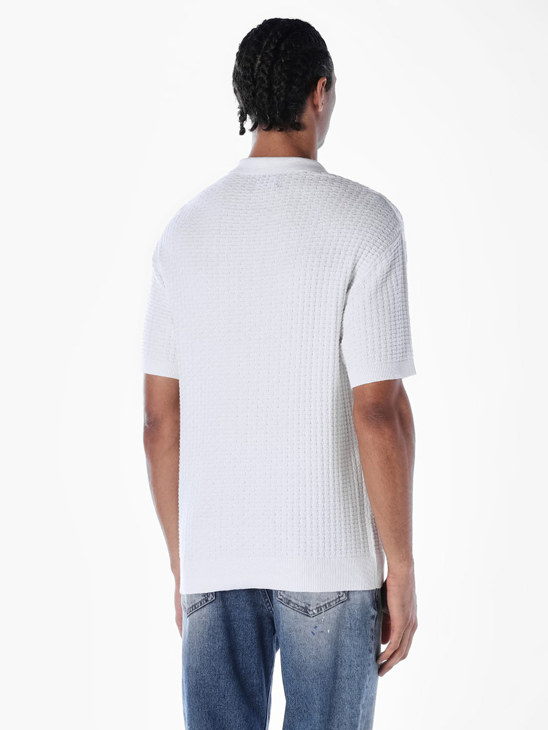 Oversized Knitted Polo