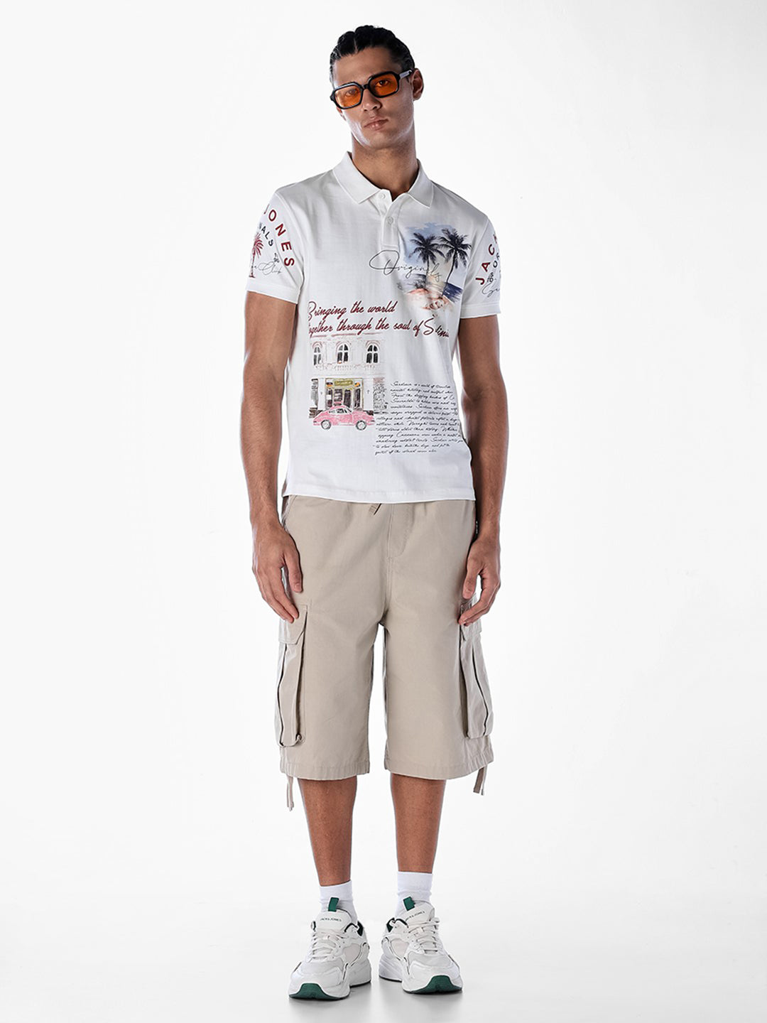 Printed Regular Fit Polo