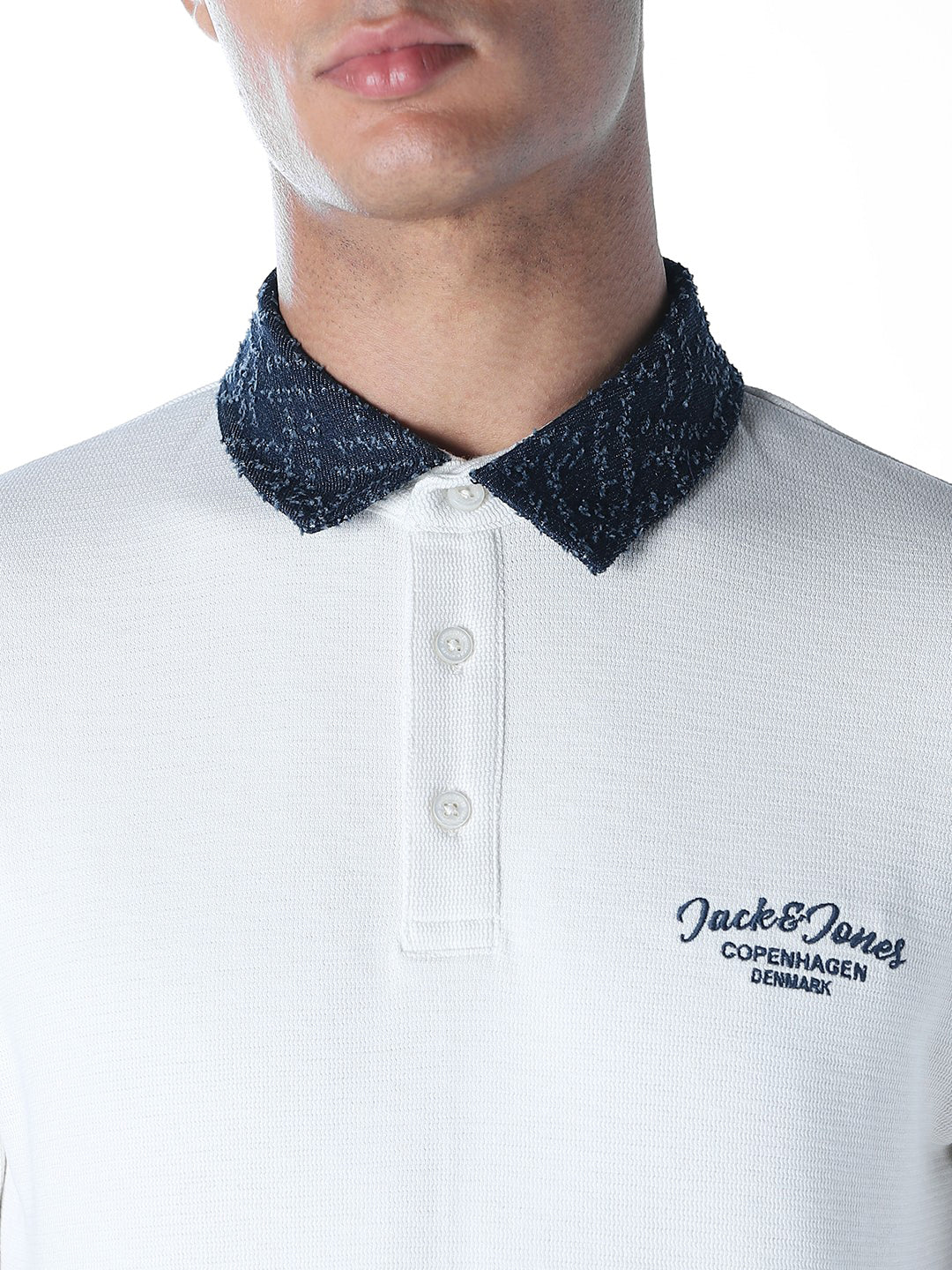 Applique Embroidered Polo T-shirt