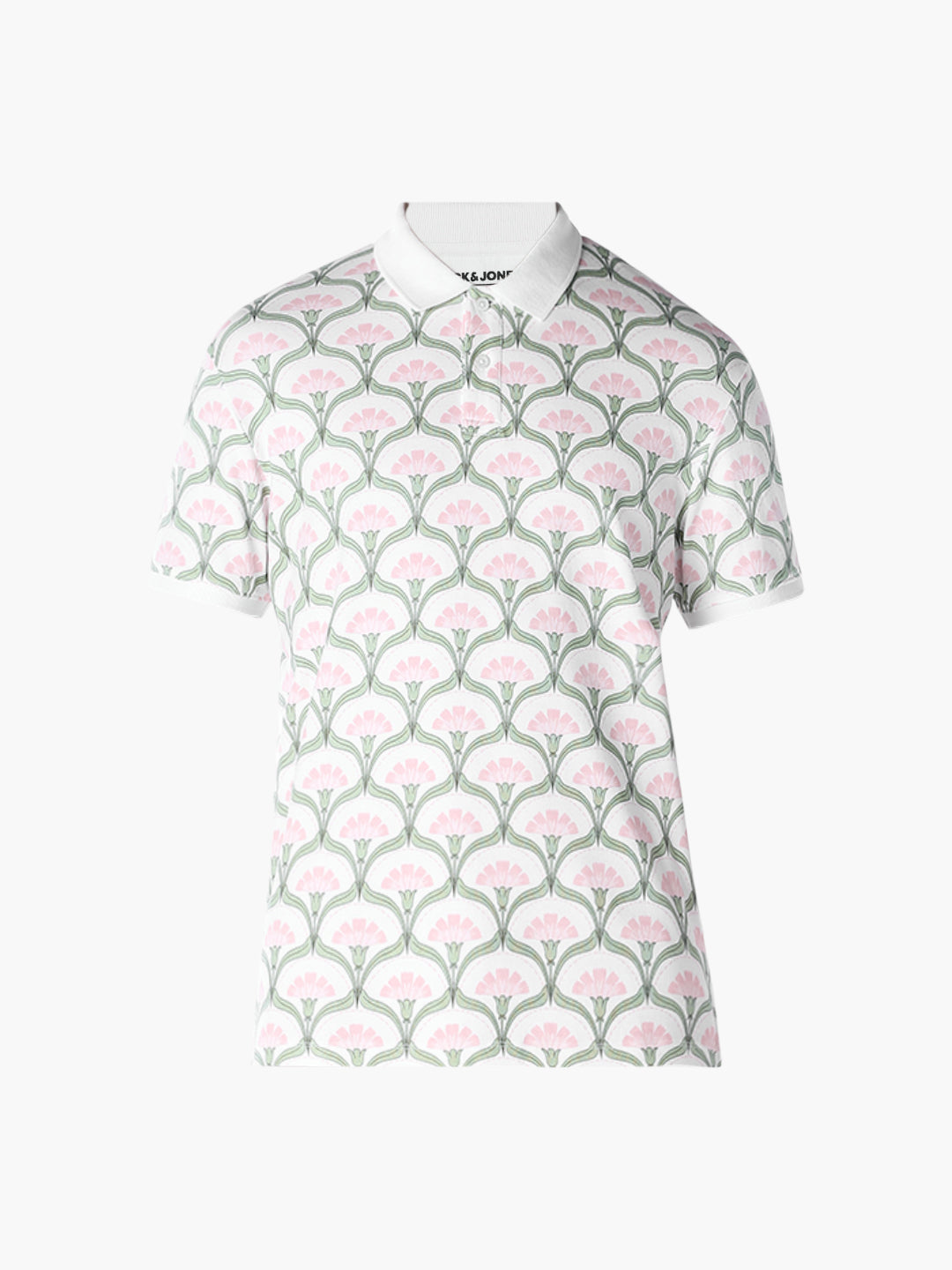 Printed Cotton Polo