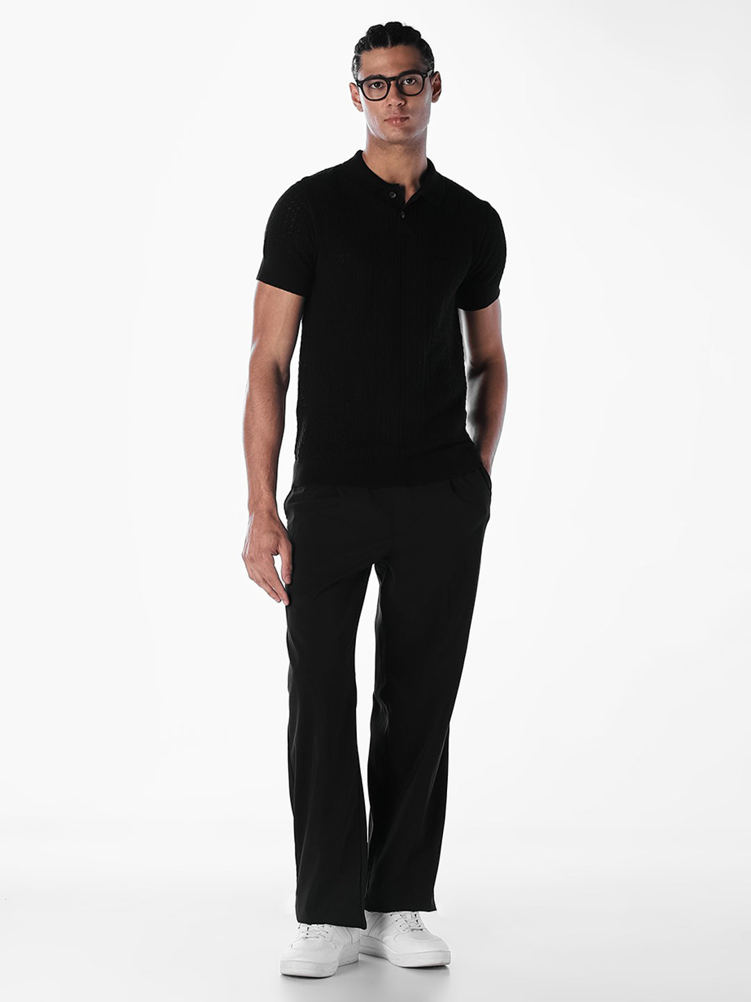 Slim Fit Knitted Polo