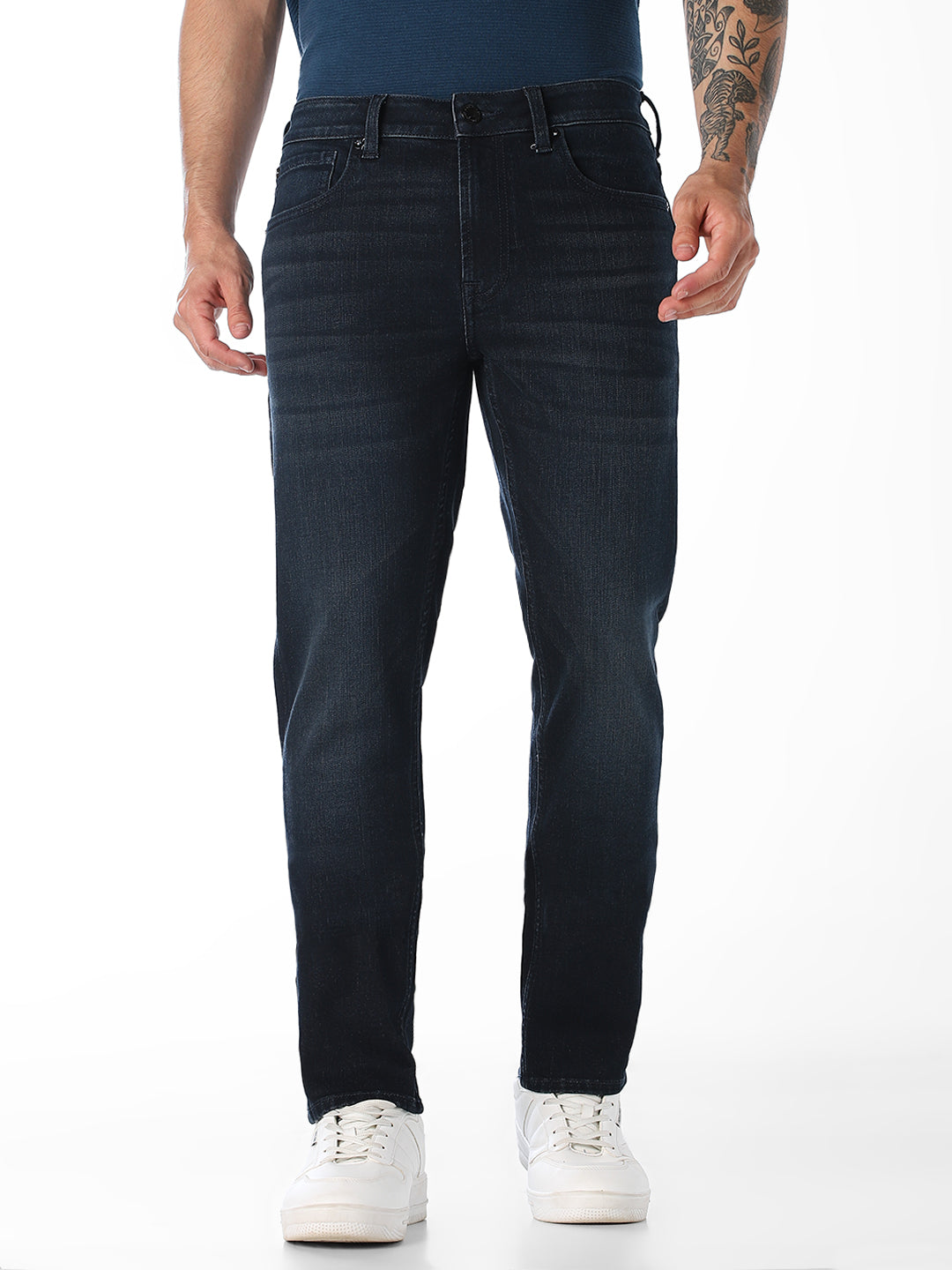 Dark Blue Ben Skinny Fit Jeans
