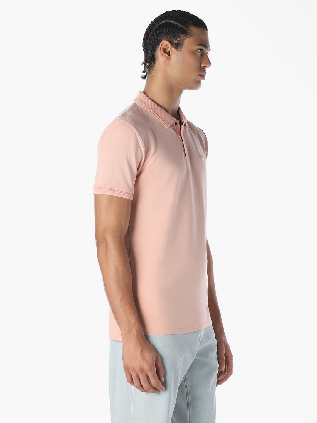 Pink Cotton Polo