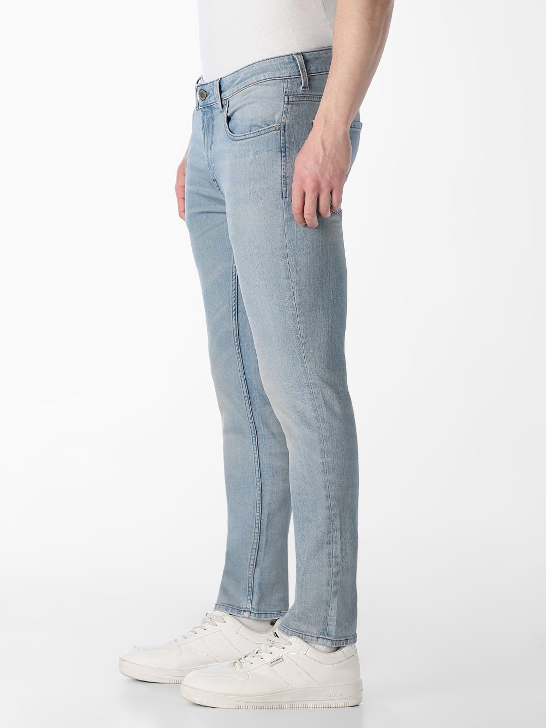 Light Blue 5 Pocket Ben Skinny Jeans