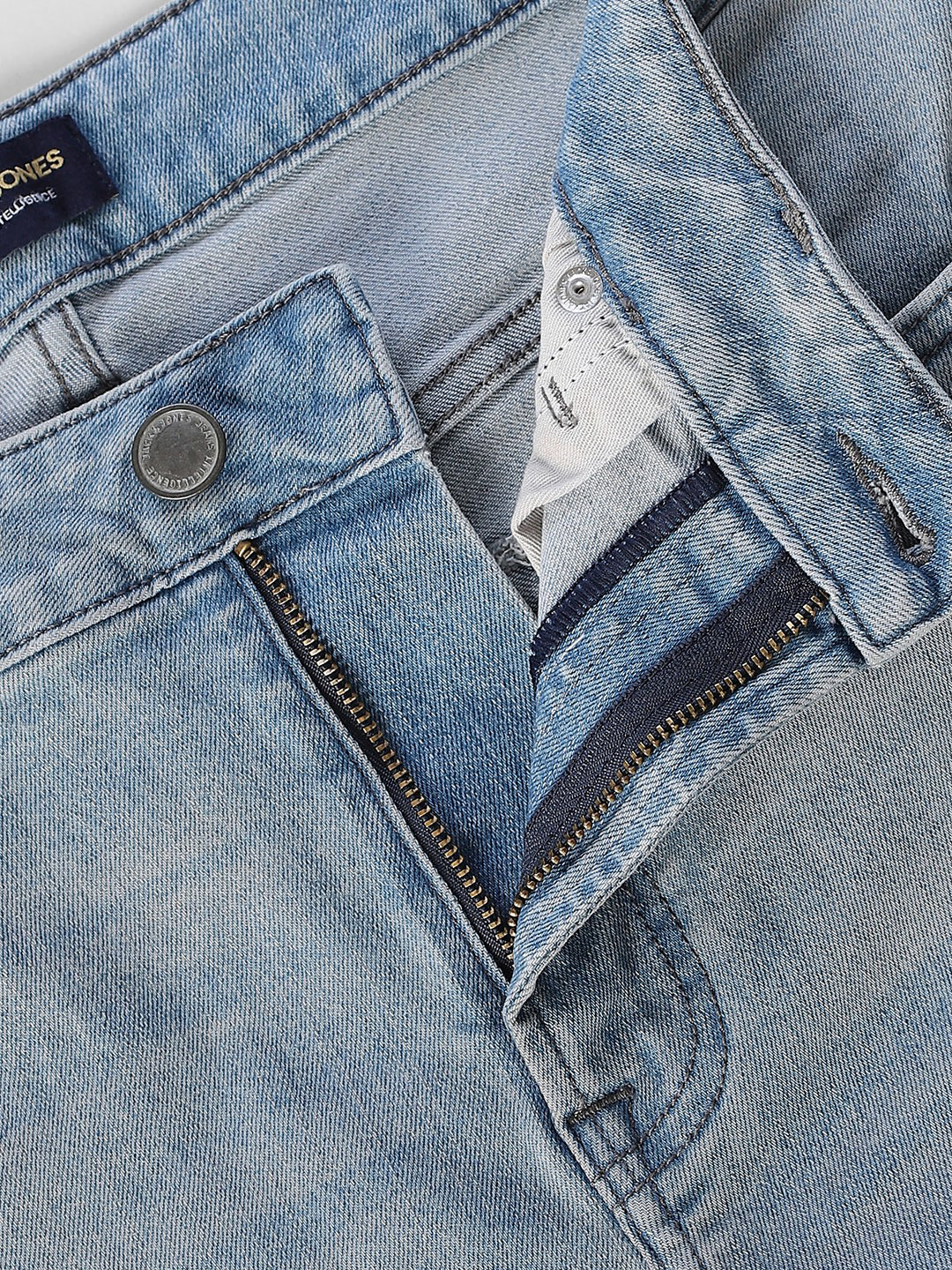 Light Blue 5 Pocket Ben Skinny Jeans