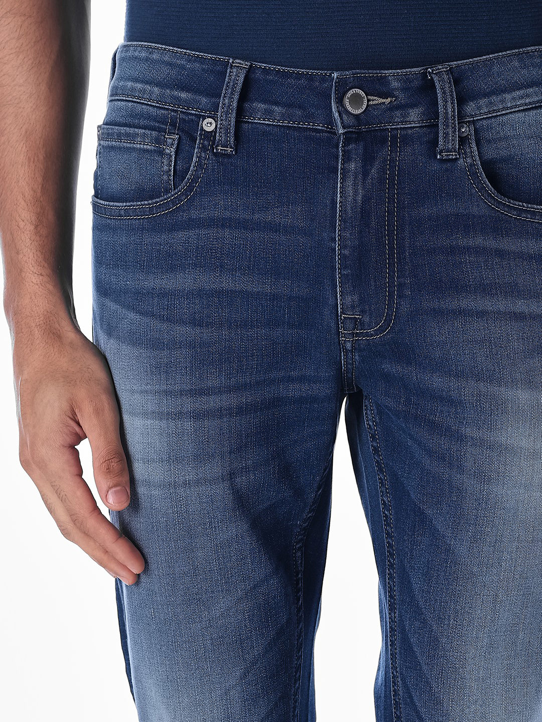 Light Washed Ben Skinny Fit Jeans