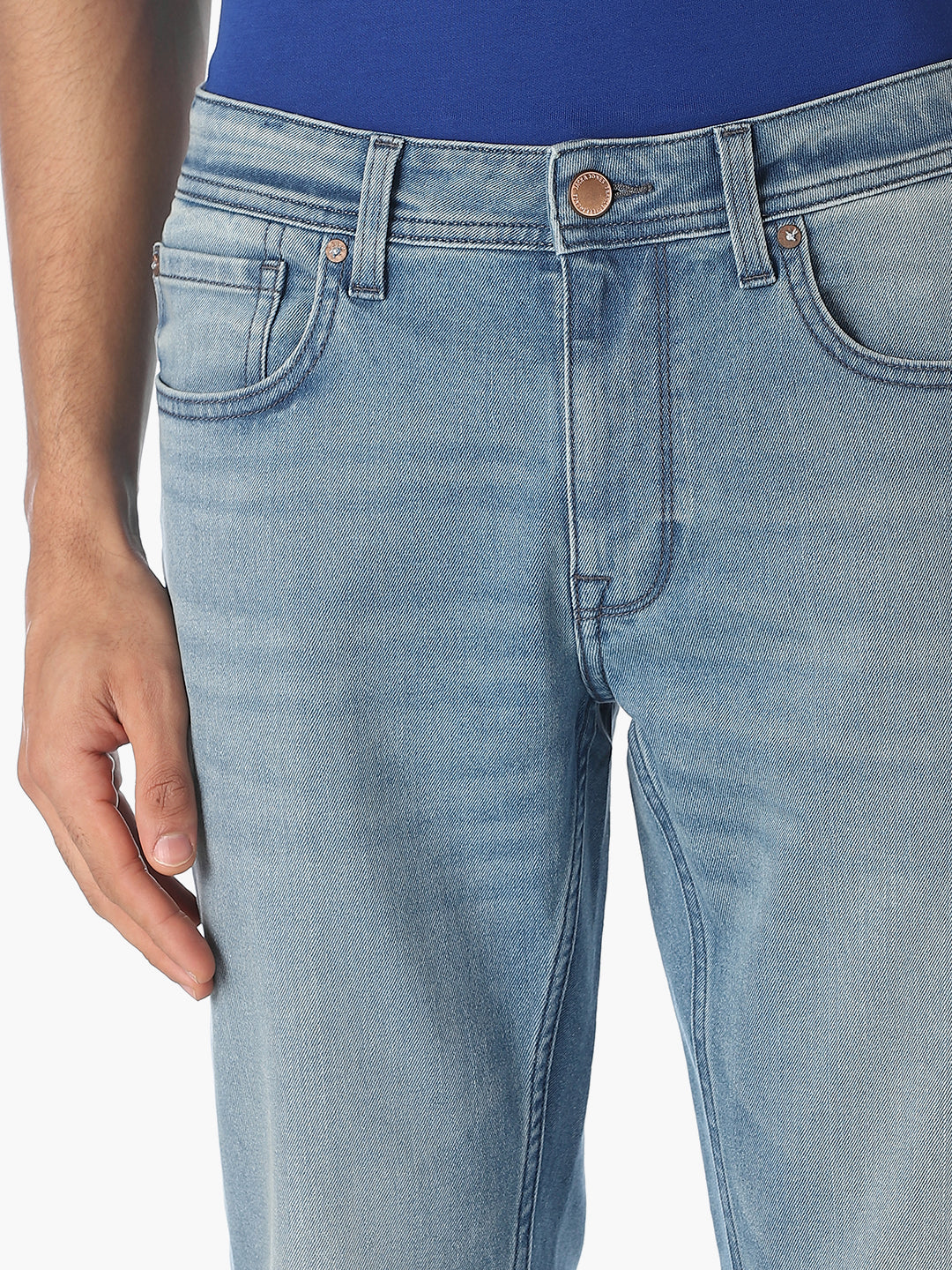 Light Blue Clark Regular Fit Jeans