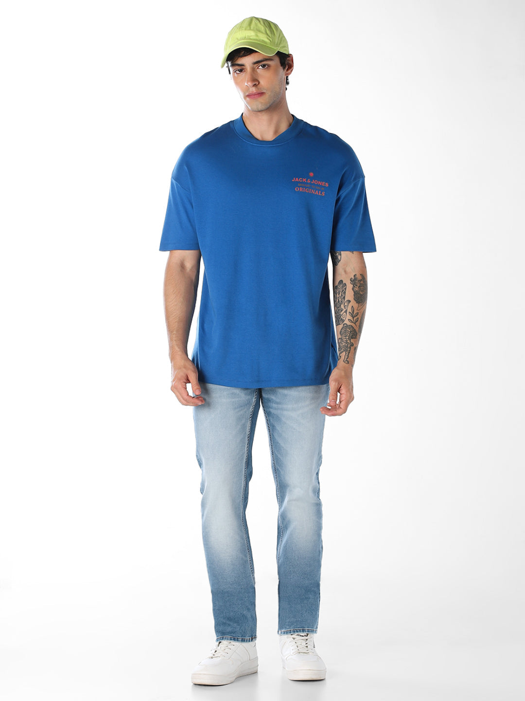 Blue 5 Pocket Clark Regular Fit Jeans