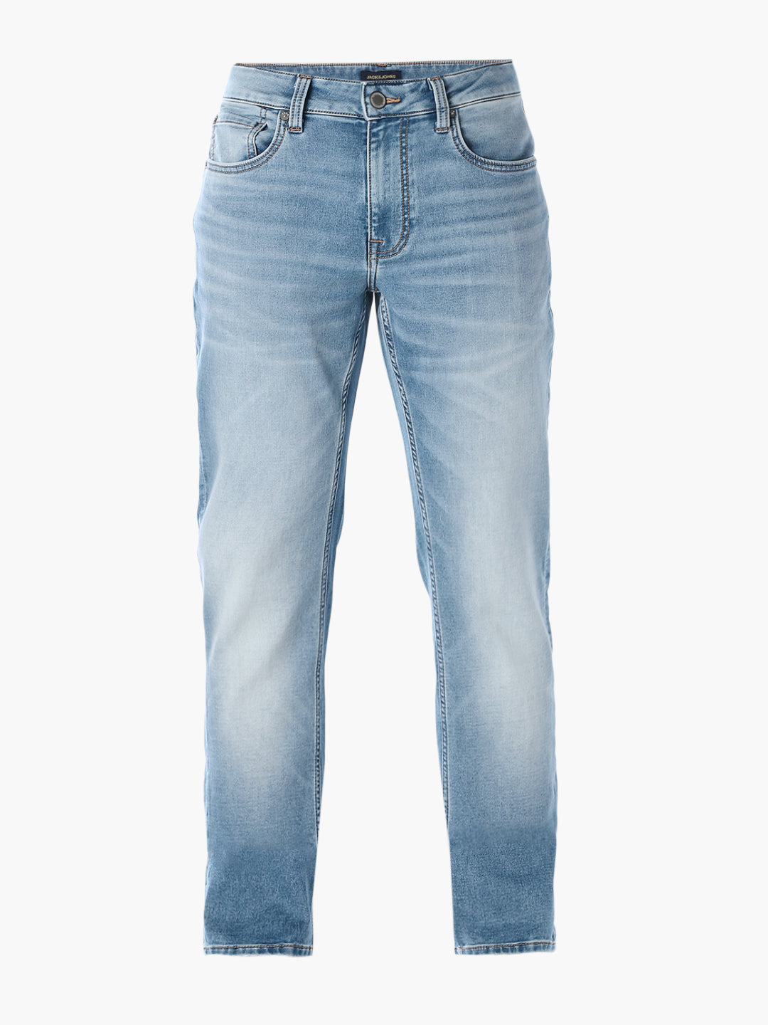 Blue 5 Pocket Clark Regular Fit Jeans