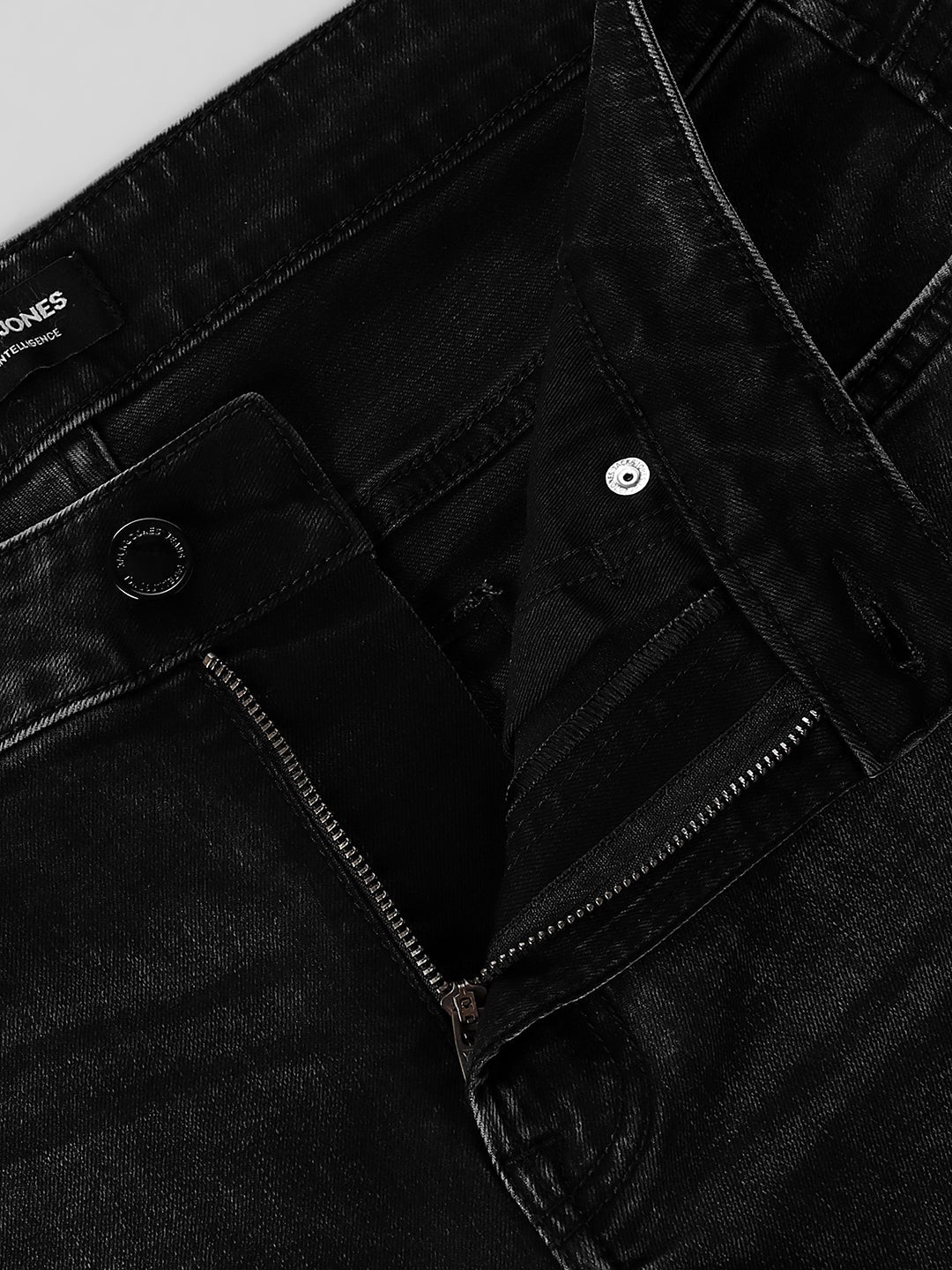 Black Washed Clark Regular Fit Jeans