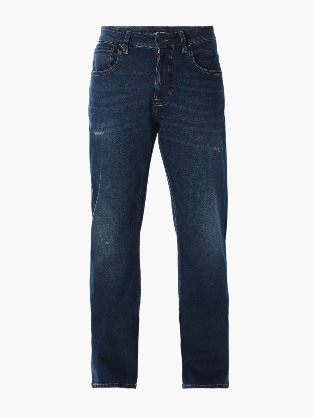 Dark Blue 5 Pocket Cliff Bootcut Jeans