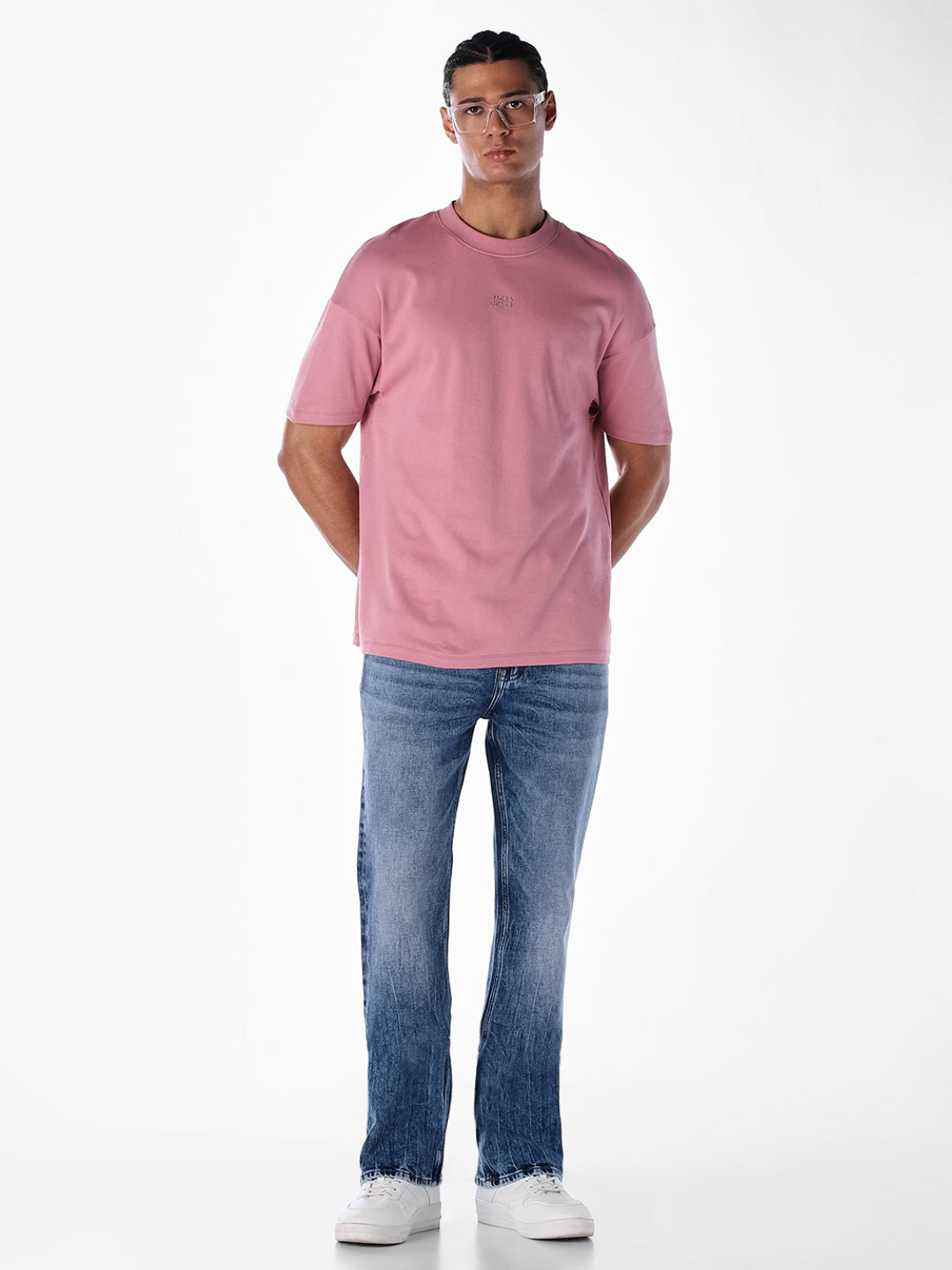 Heavily Washed Cliff Bootcut Jeans