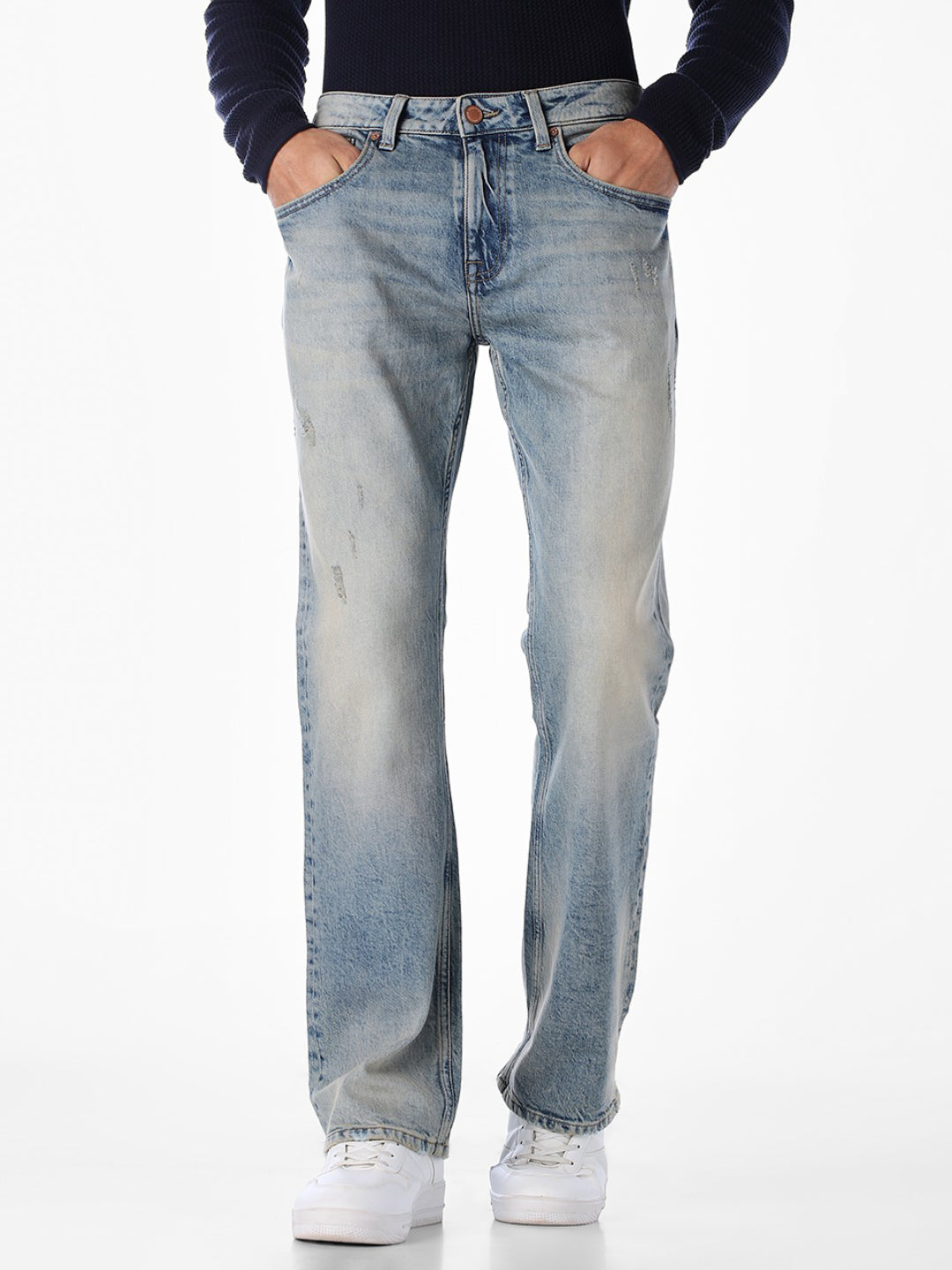 Light Blue Cliff Bootcut Jeans
