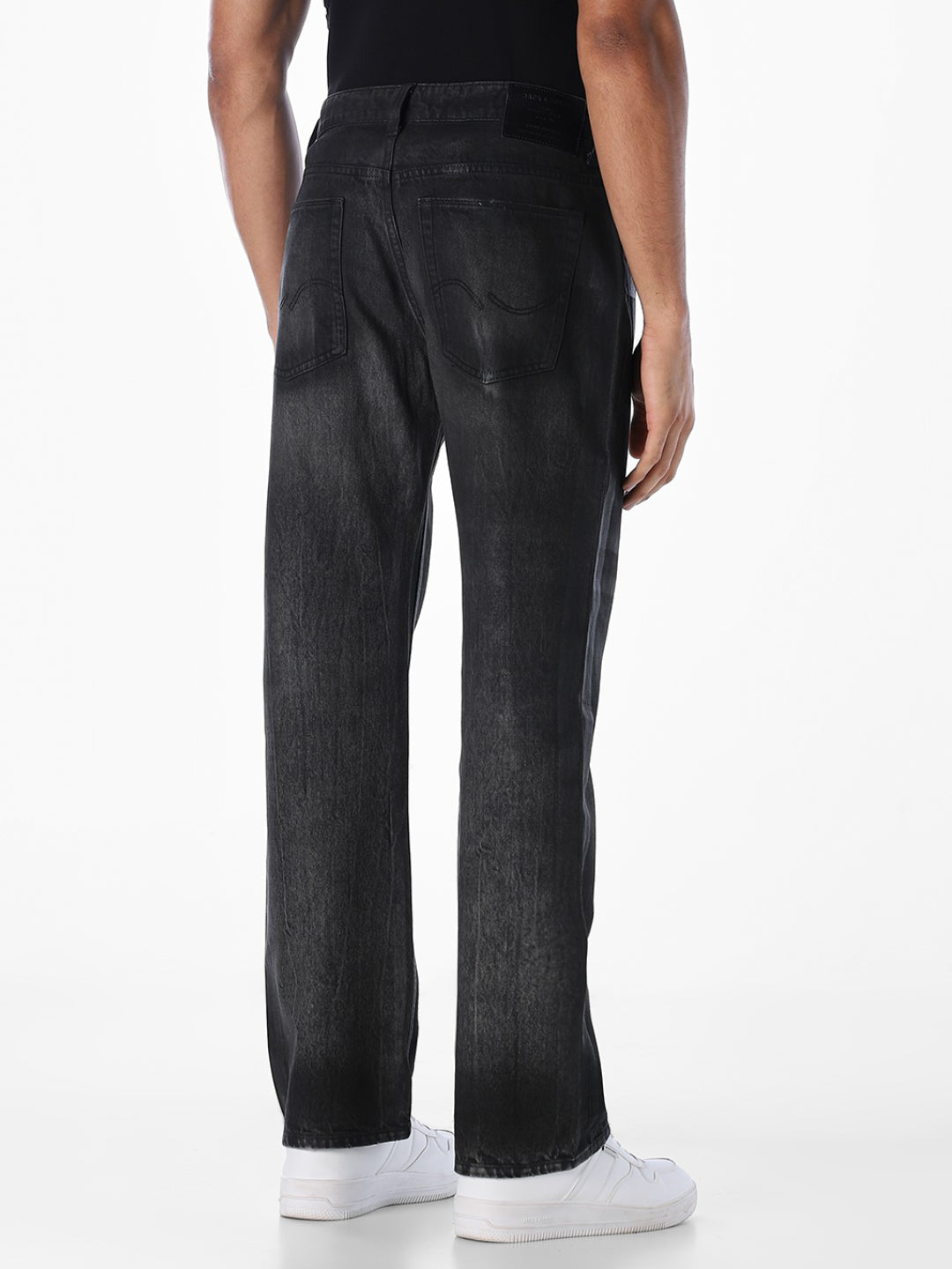 Black Cliff Bootcut Jeans