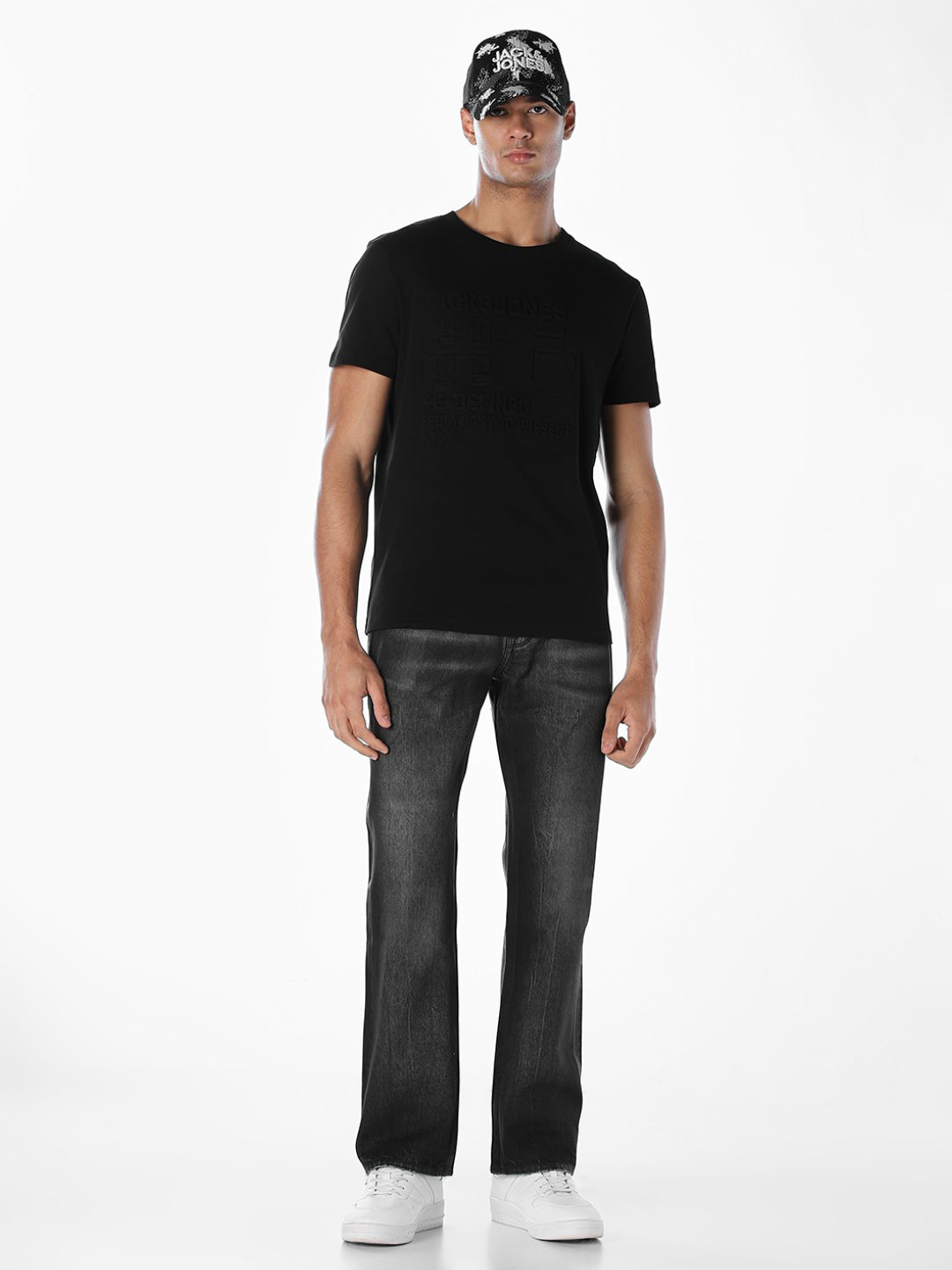 Black Cliff Bootcut Jeans