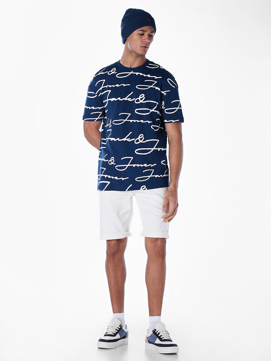 Typographic Logo Print Oversized T-shirt