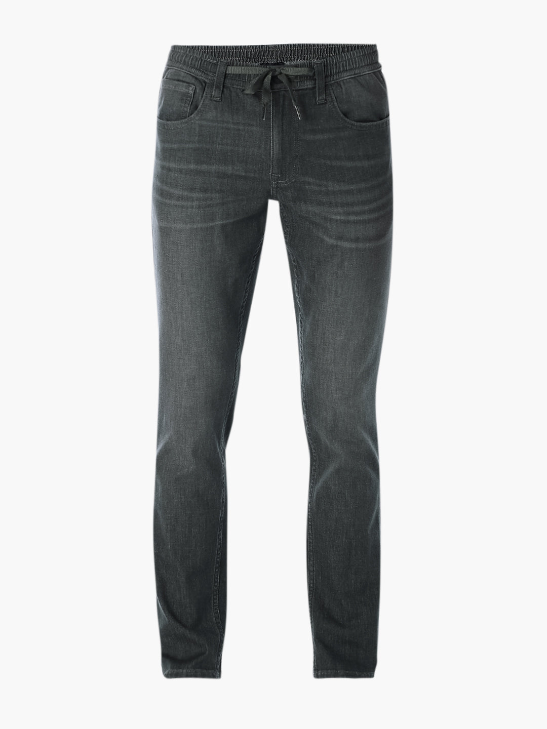 Elasticated Waist Slim Fit Jeans