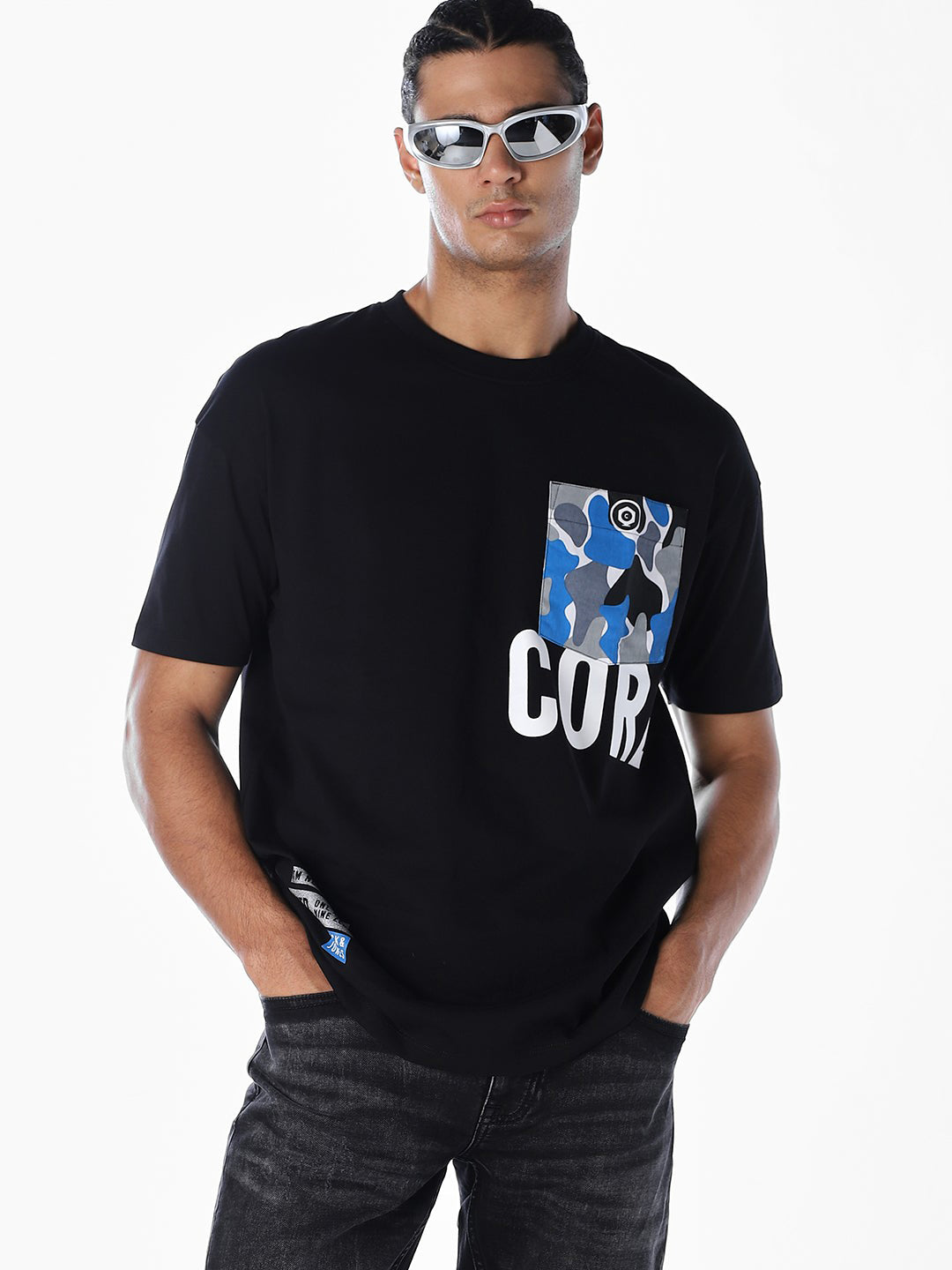 Printed Cotton Oversized T-shirt