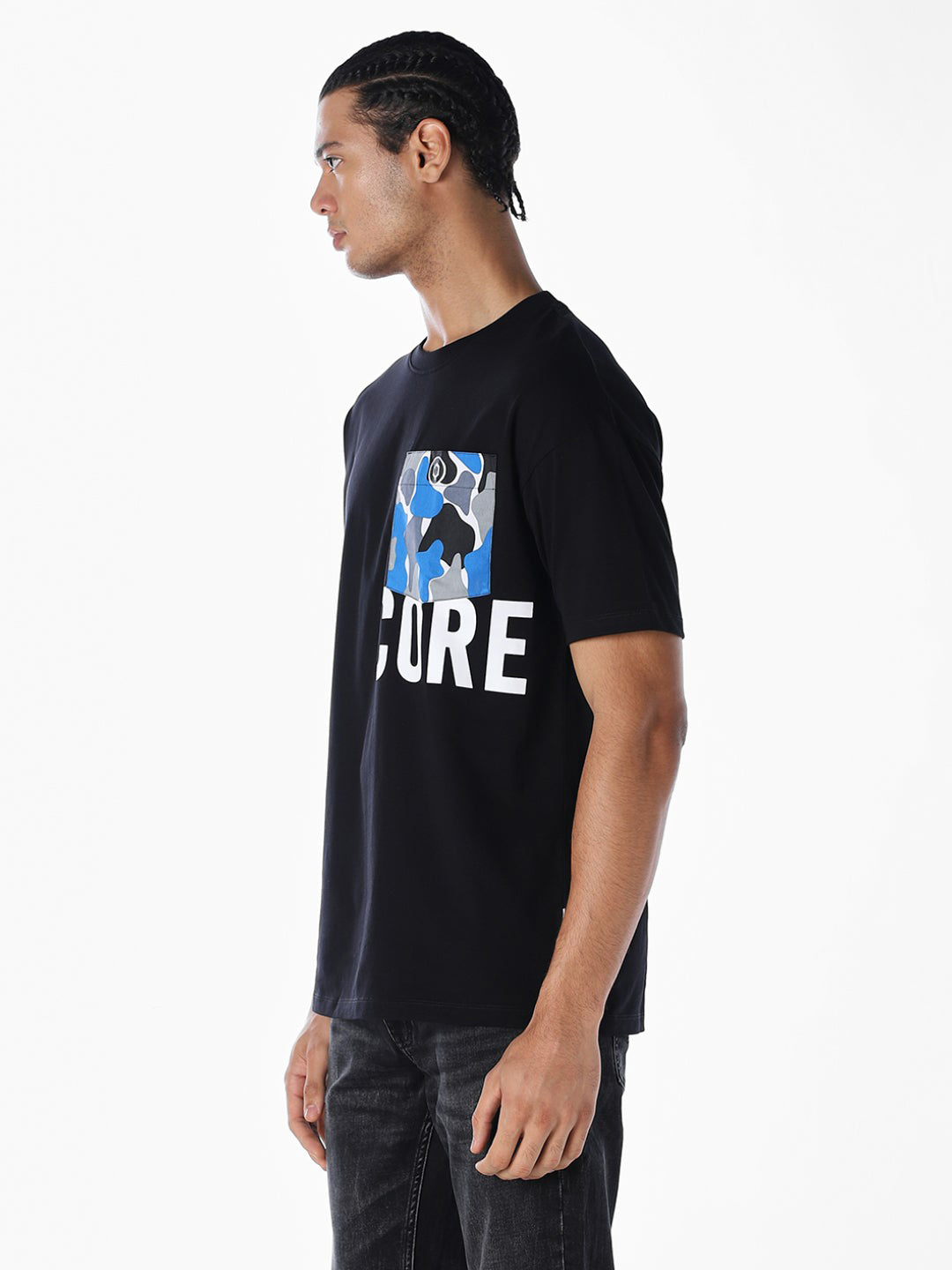 Printed Cotton Oversized T-shirt