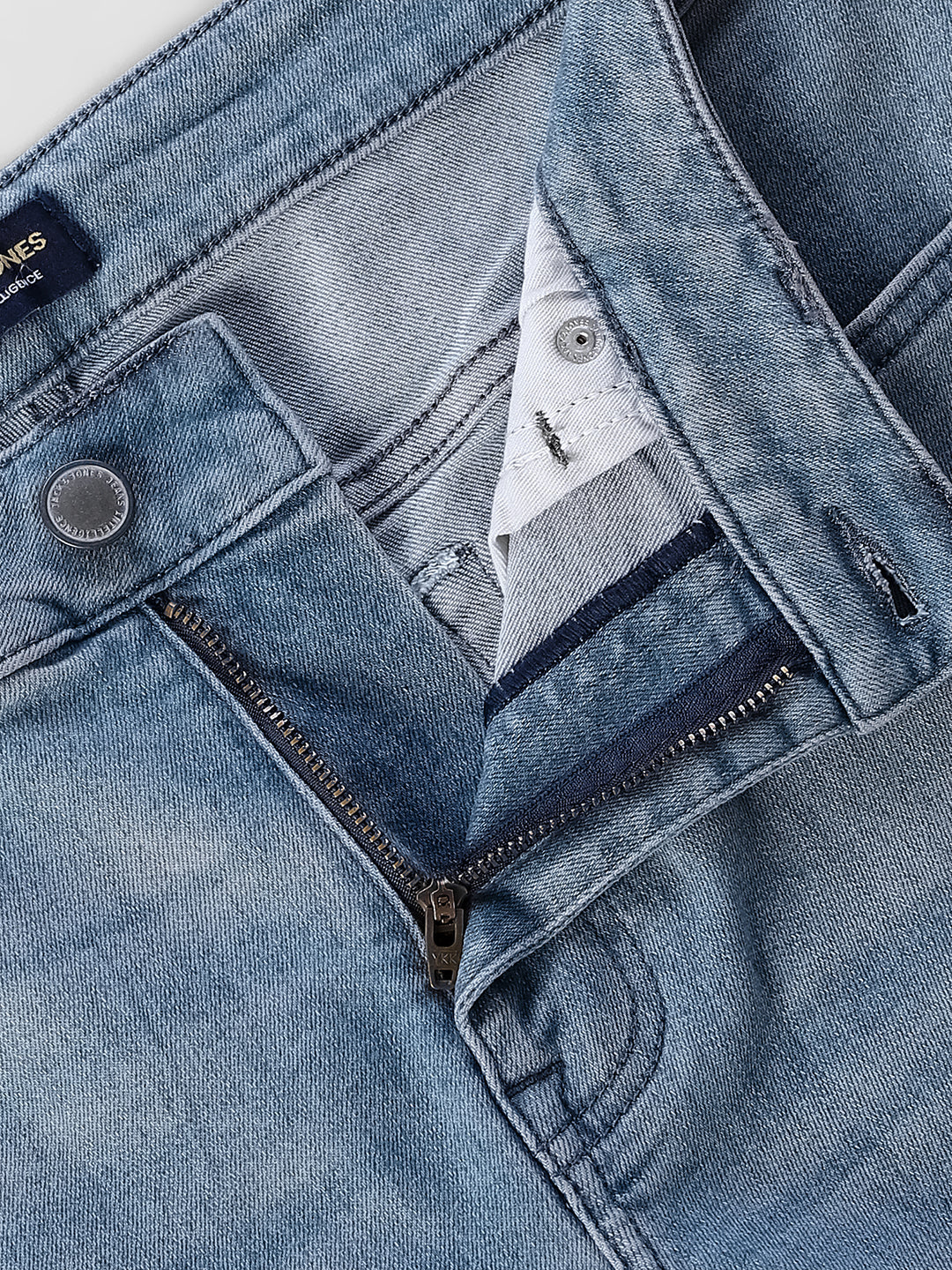 Light Blue 5 Pocket Glenn Slim Fit Jeans
