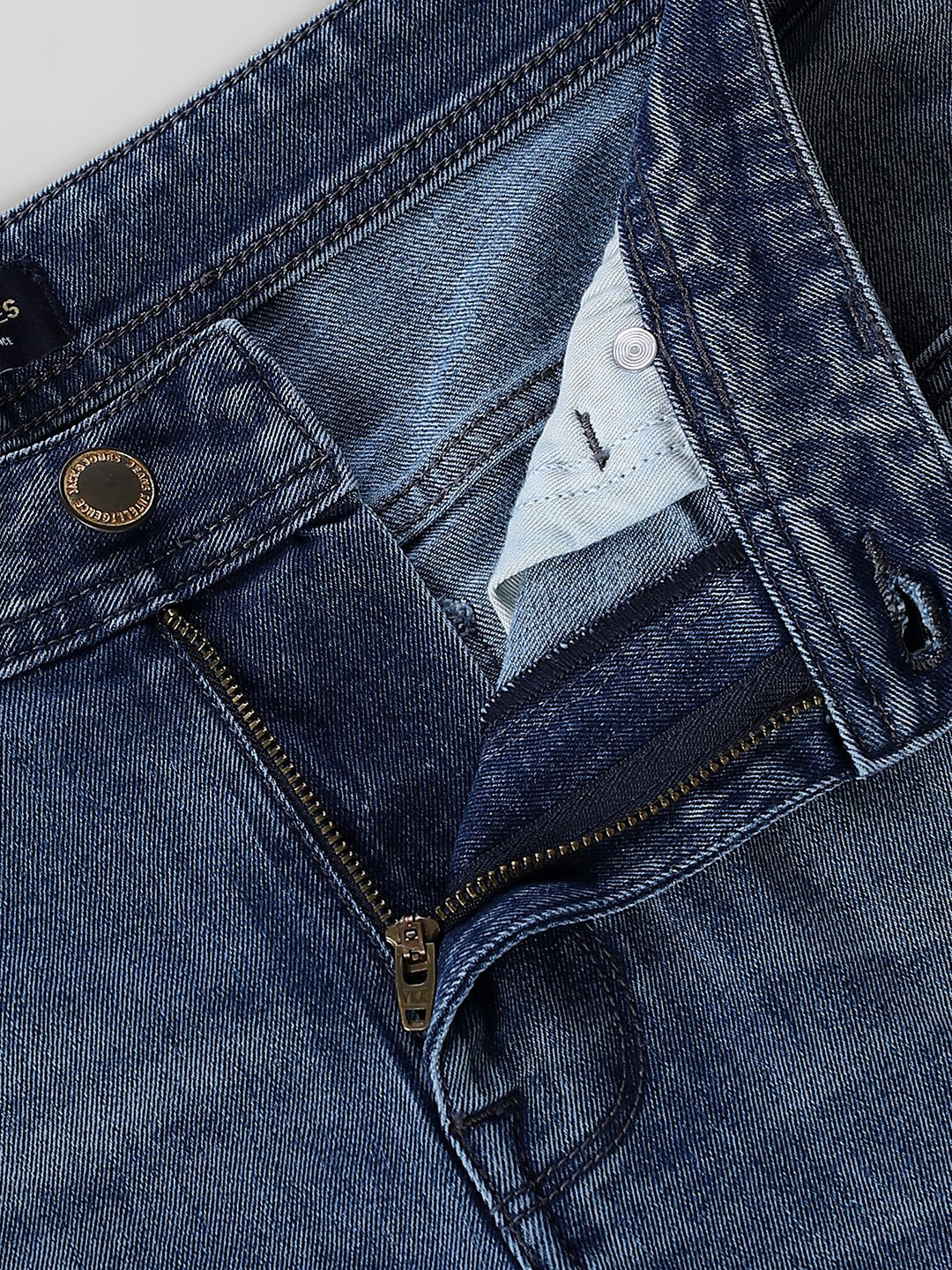 Light Blue 5 Pocket Slim Fit Jeans