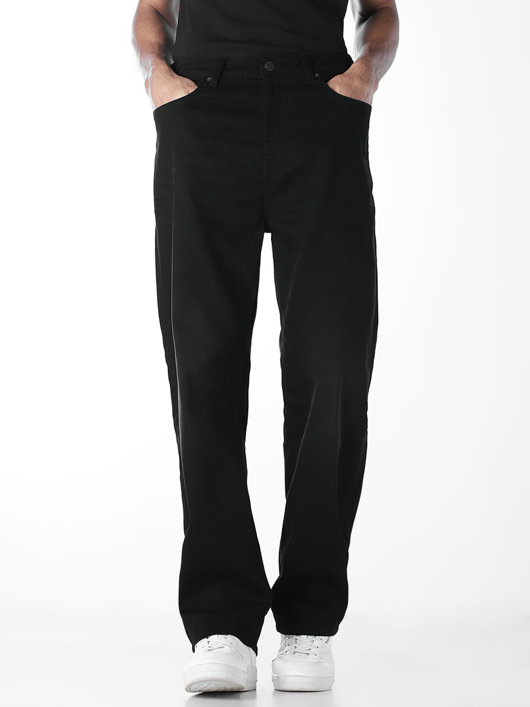Black 5 Pocket Glenn Slim Fit Jeans