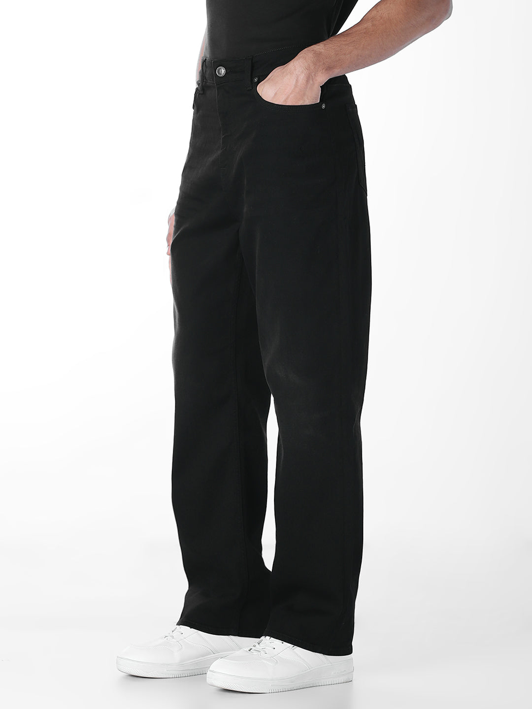 Black 5 Pocket Glenn Slim Fit Jeans