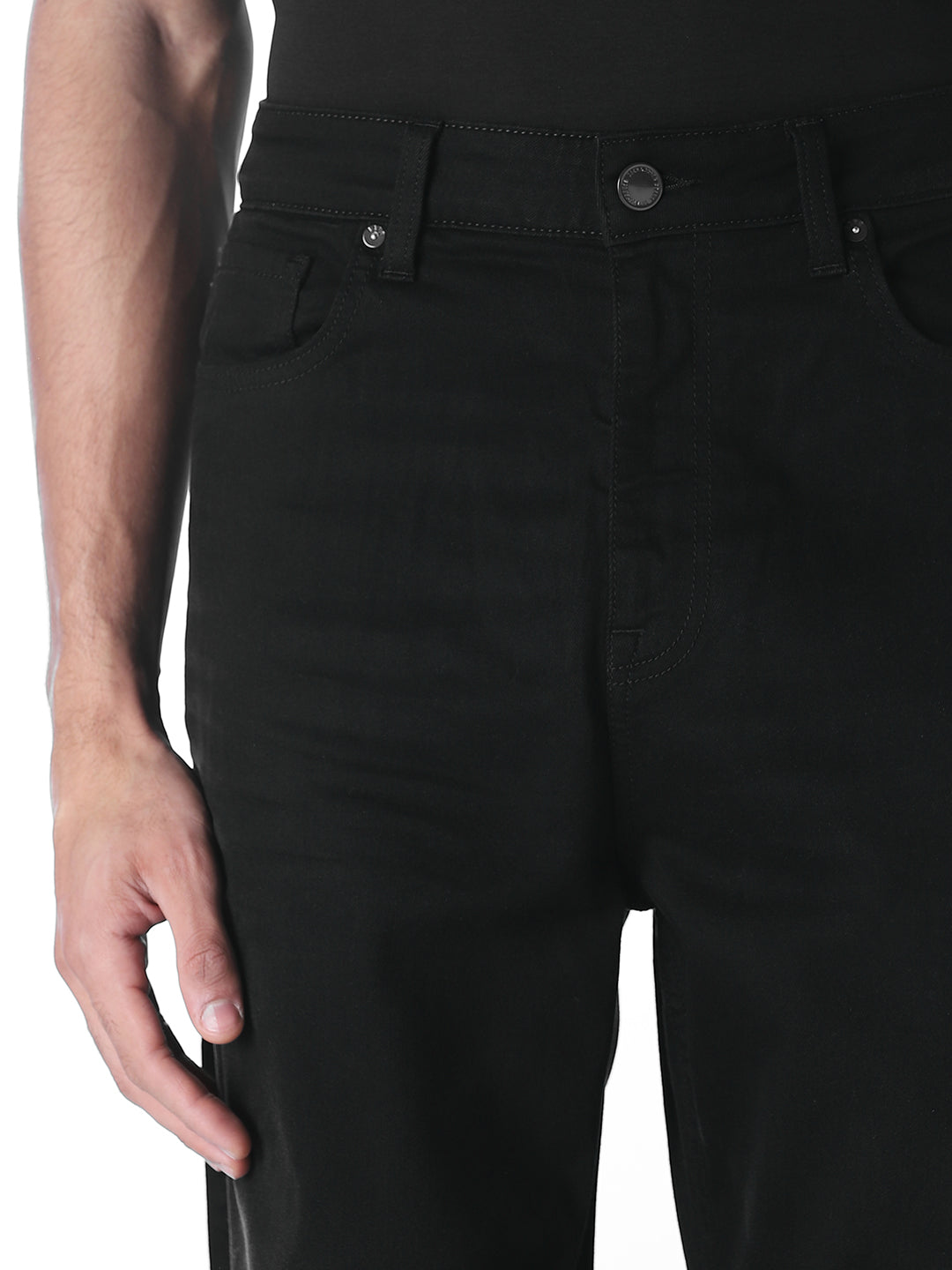 Black 5 Pocket Glenn Slim Fit Jeans