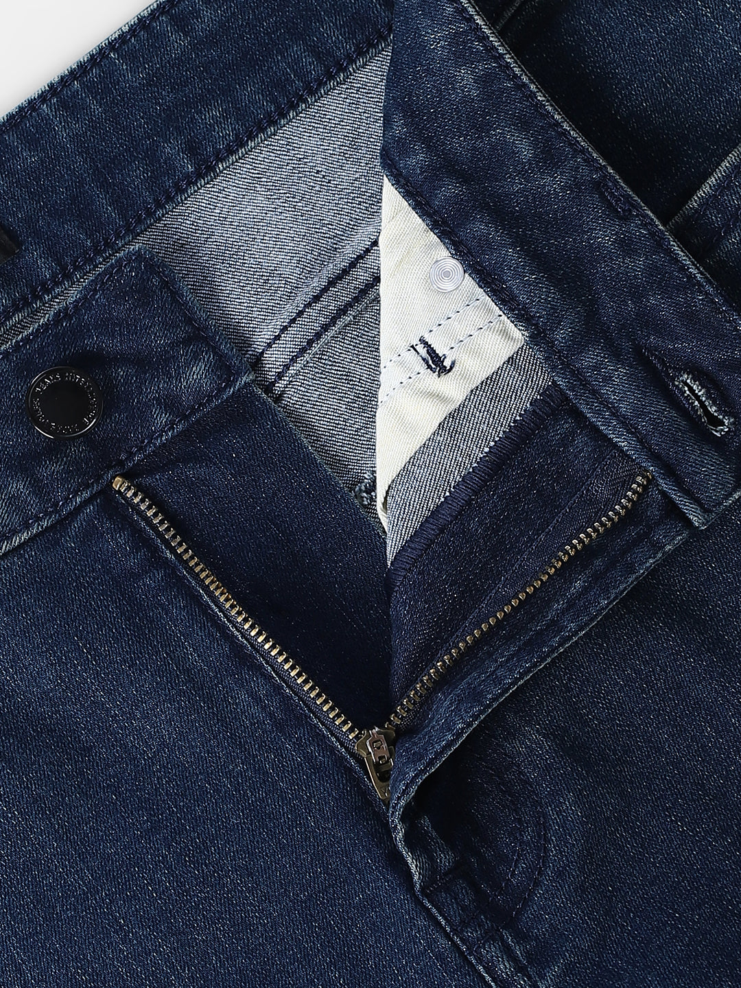 Dark Blue Tim Cropped Anti Fit Jeans