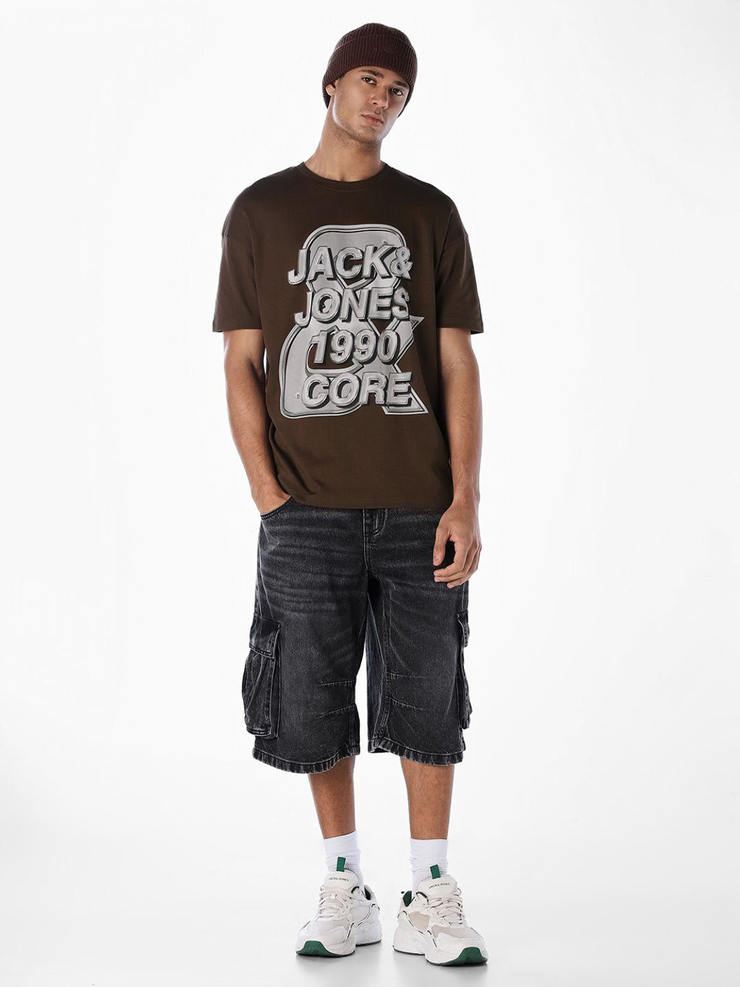 Printed Cotton Oversized T-shirt