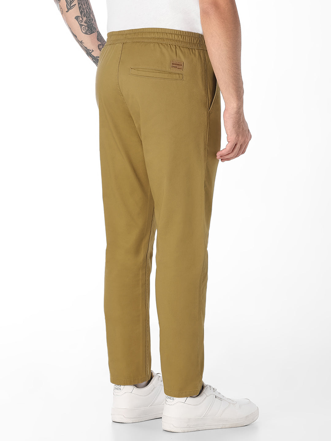 Khaki Regular Fit Pants