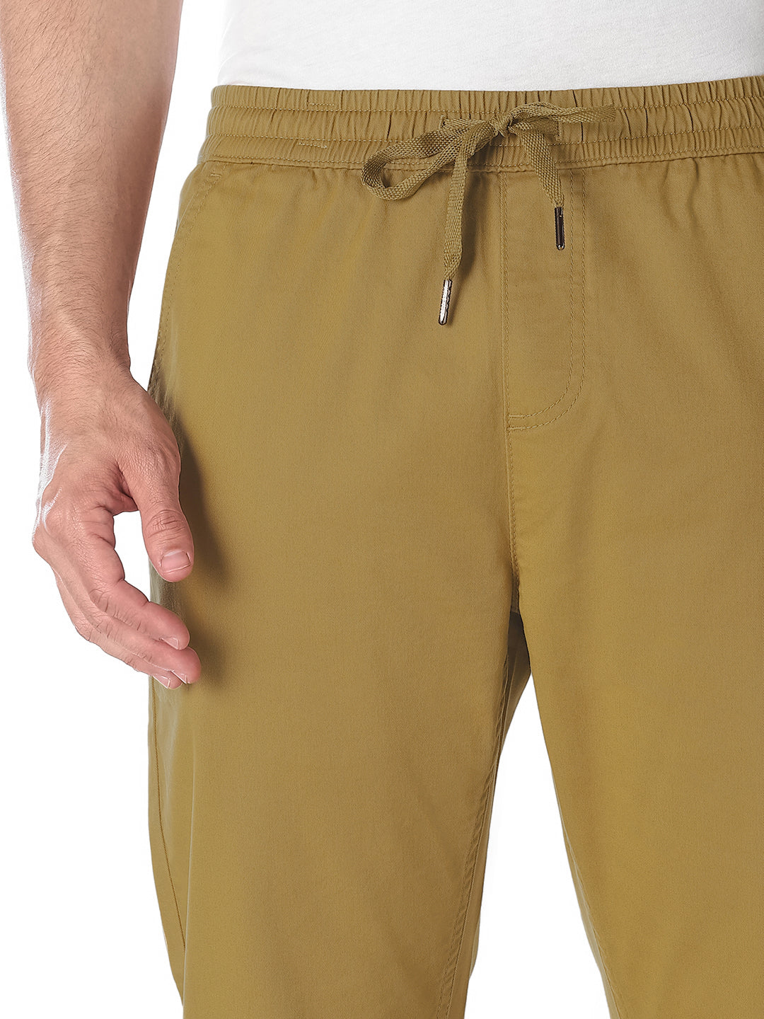 Khaki Regular Fit Pants