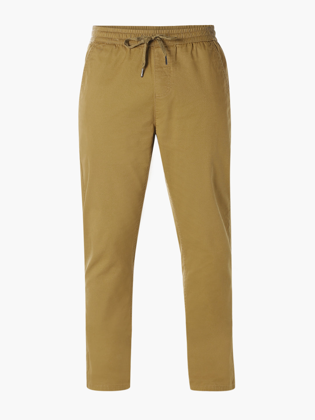 Khaki Regular Fit Pants