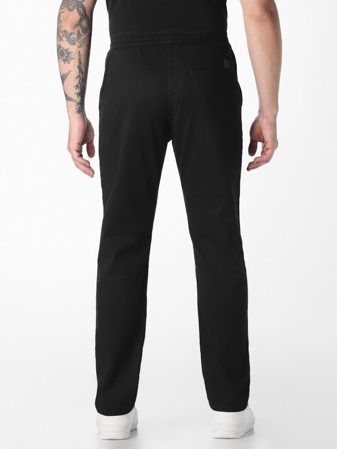 Black 4 Pocket Cotton Pants