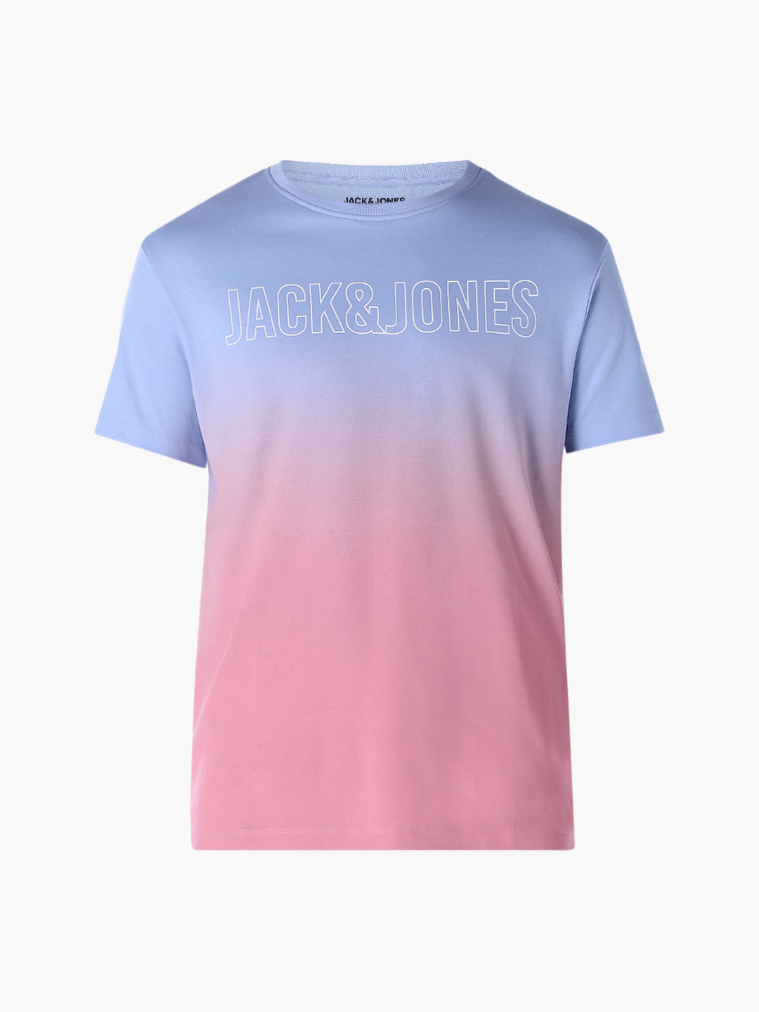 Ombre Cotton Crew Neck T-shirt