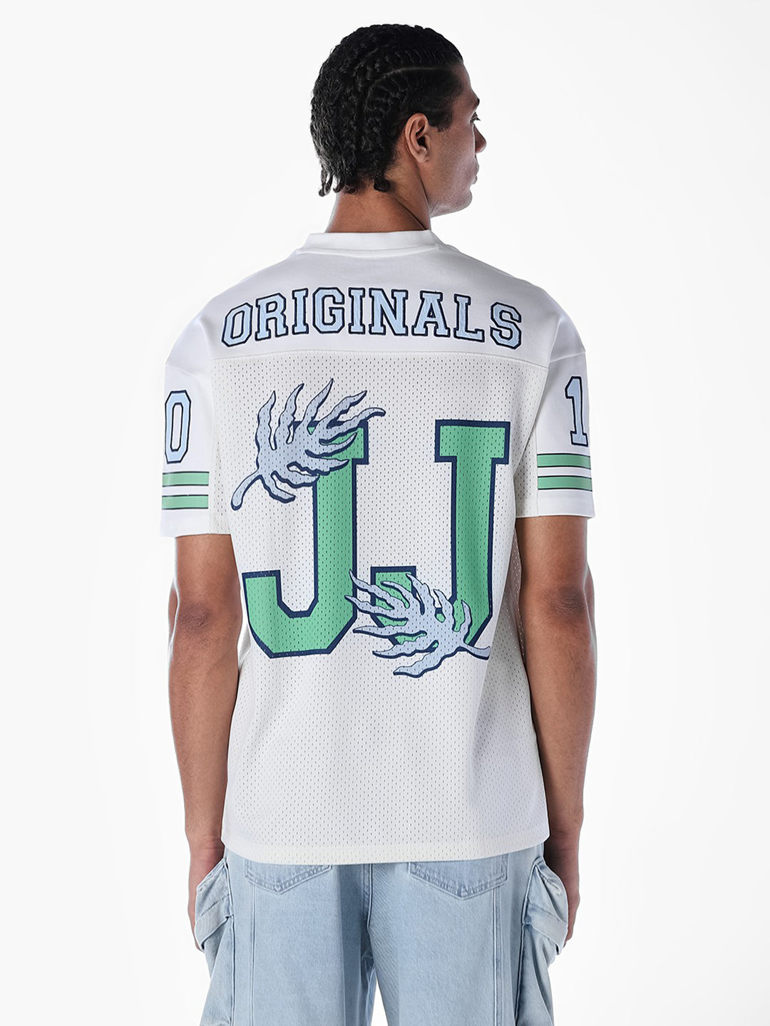 Cut & Sew Printed Oversized T-shirt