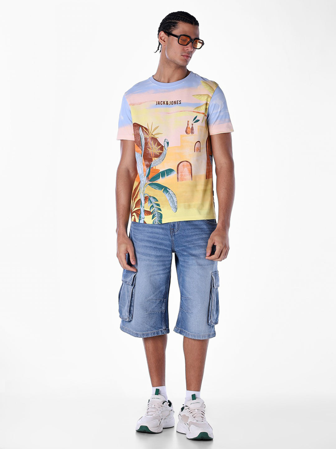 Printed Cotton T-shirt