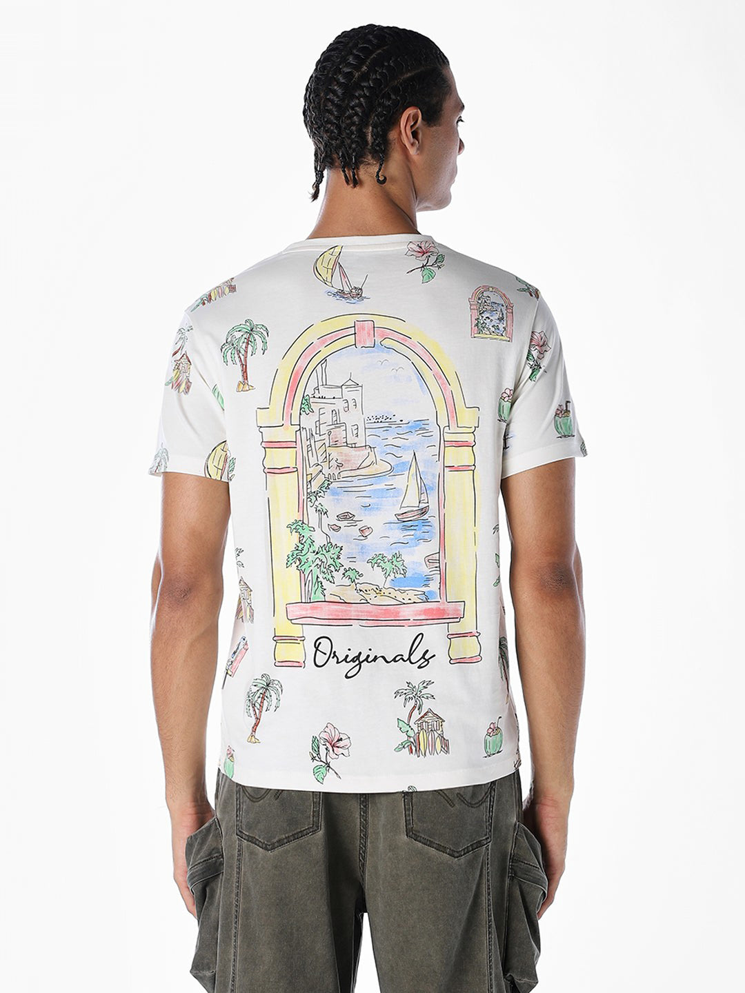 Printed Short Sleeves T-shirt