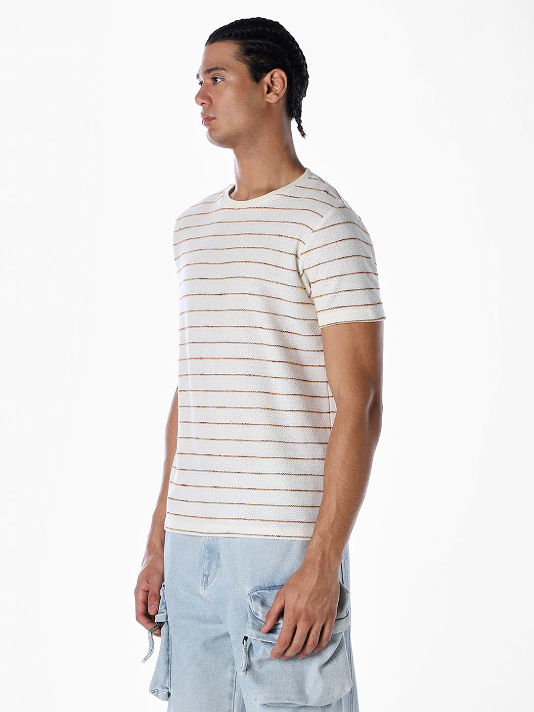Yarn Dyed Striped T-shirt