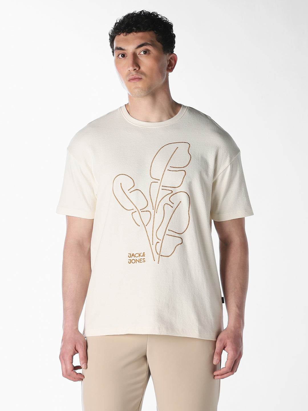 Embroidered Boxy Fit T-Shirt