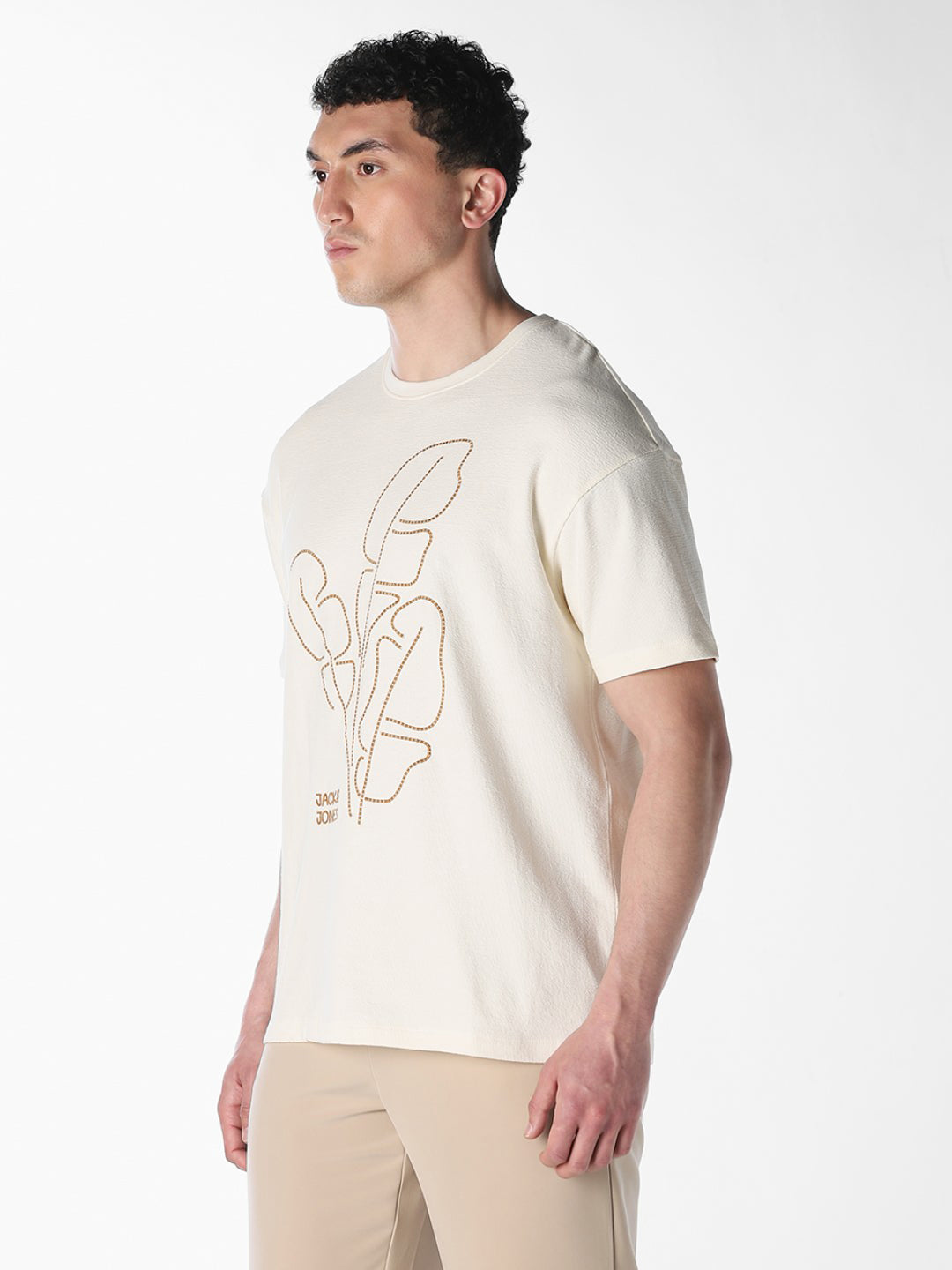 Embroidered Boxy Fit T-Shirt